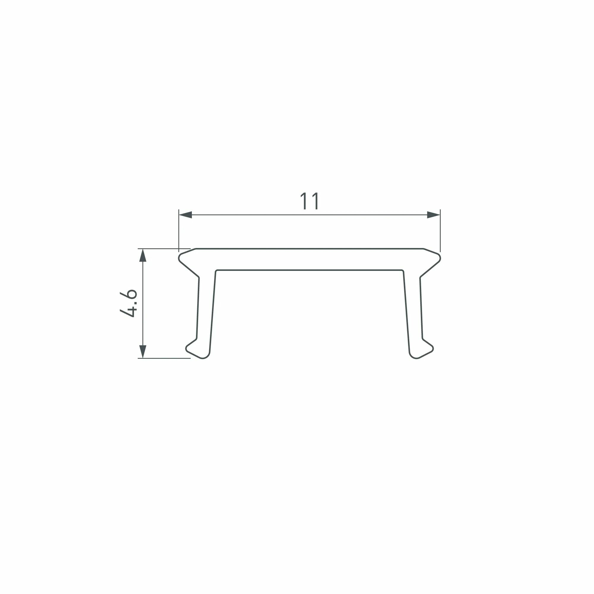 Изображение товара Экран COMFORT10-V-FANTOM-2000 OPAL (Arlight, Пластик) 052559
