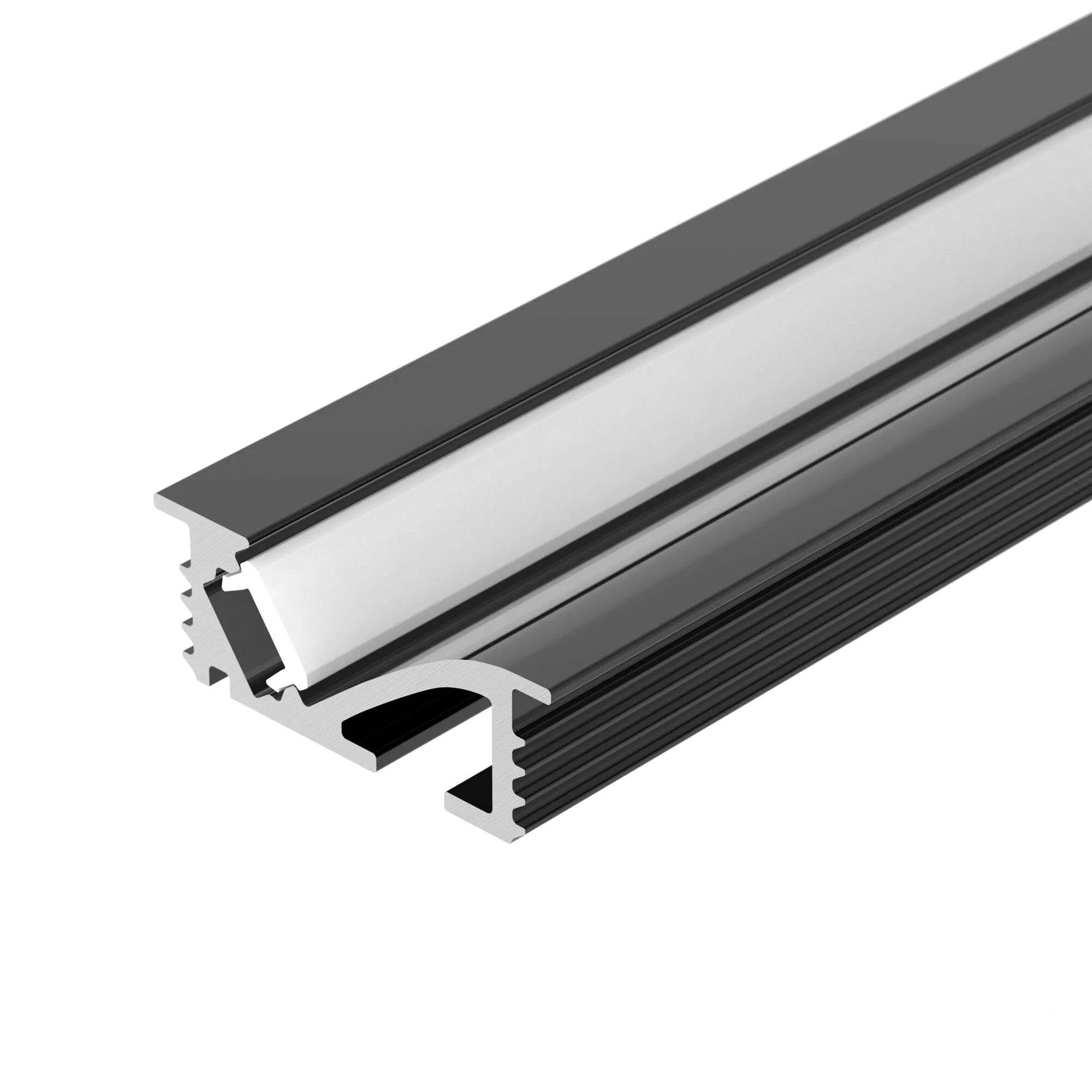 Изображение товара Профиль SL-BEVEL-W21-F-2000 ANOD BLACK (Arlight, Алюминий) 048997