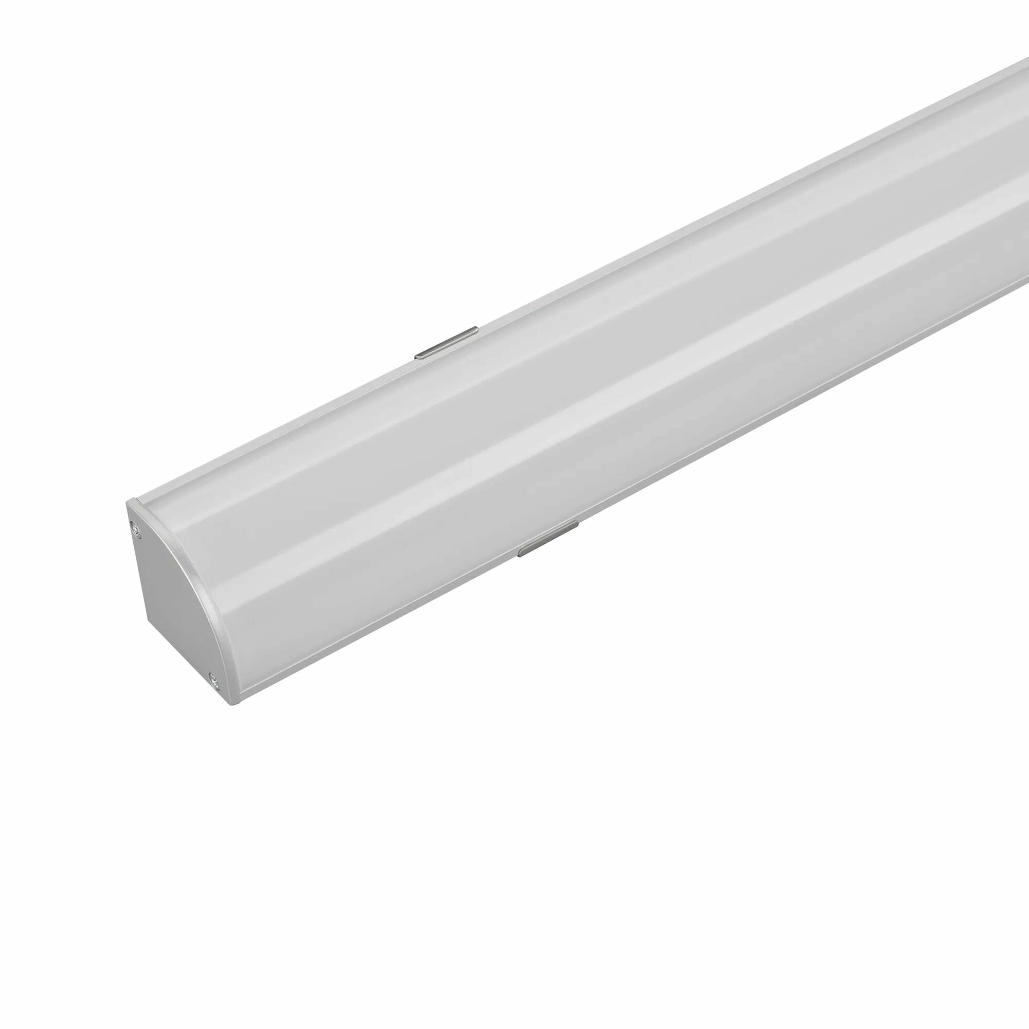 Изображение товара Профиль с экраном SL-KANT-H30-2000 ANOD+OPAL (Arlight, Алюминий) 036846