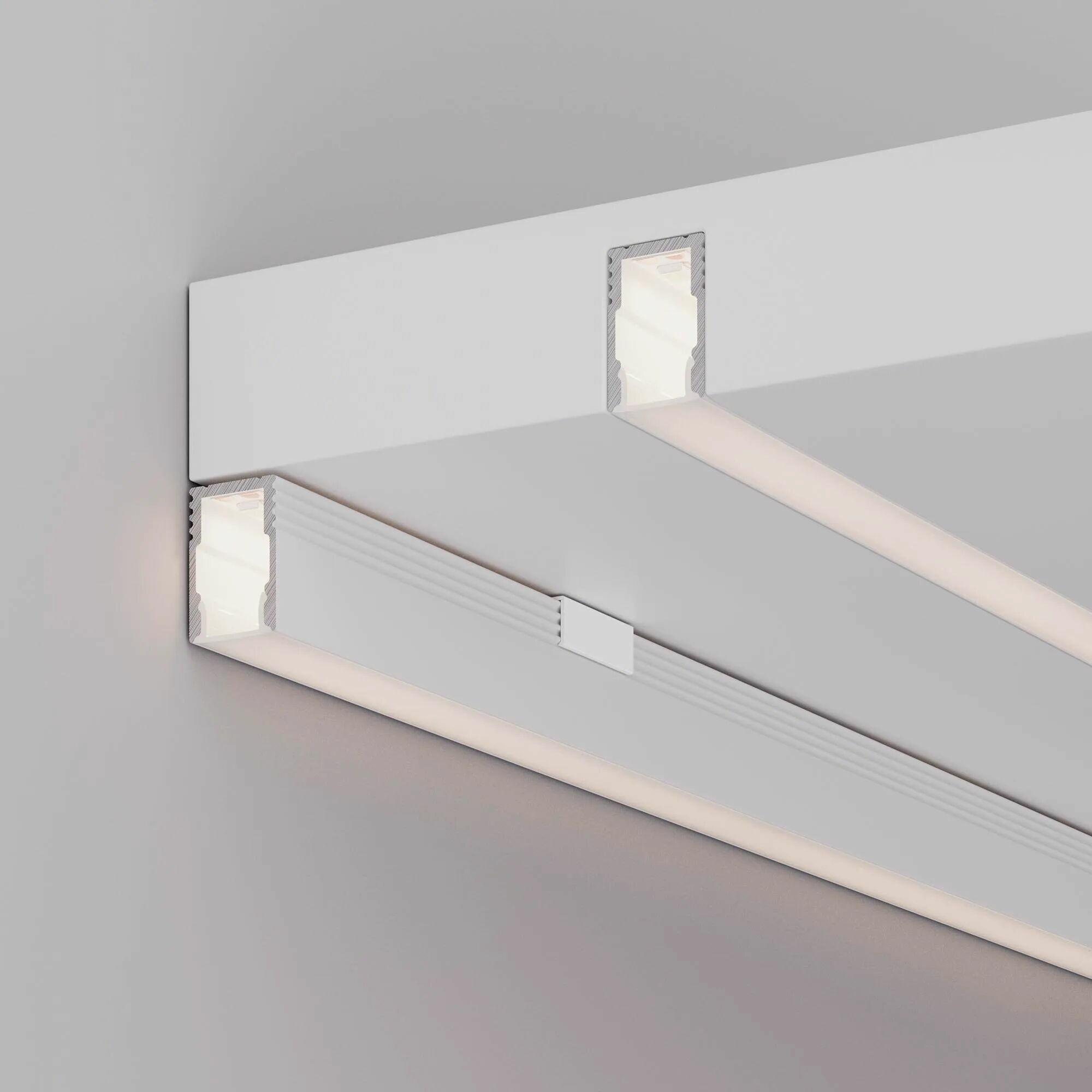 Изображение товара Профиль накладной SL-MINI-8-H12-2000 WHITE (Arlight, Алюминий) 037107