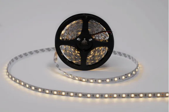Изображение товара Светодиодная лента  5050, 60 LED/м, 14,4 Вт/м, 24В , IP20, Цвет: Теплый белый, SWG560-24-14.4-WW-M