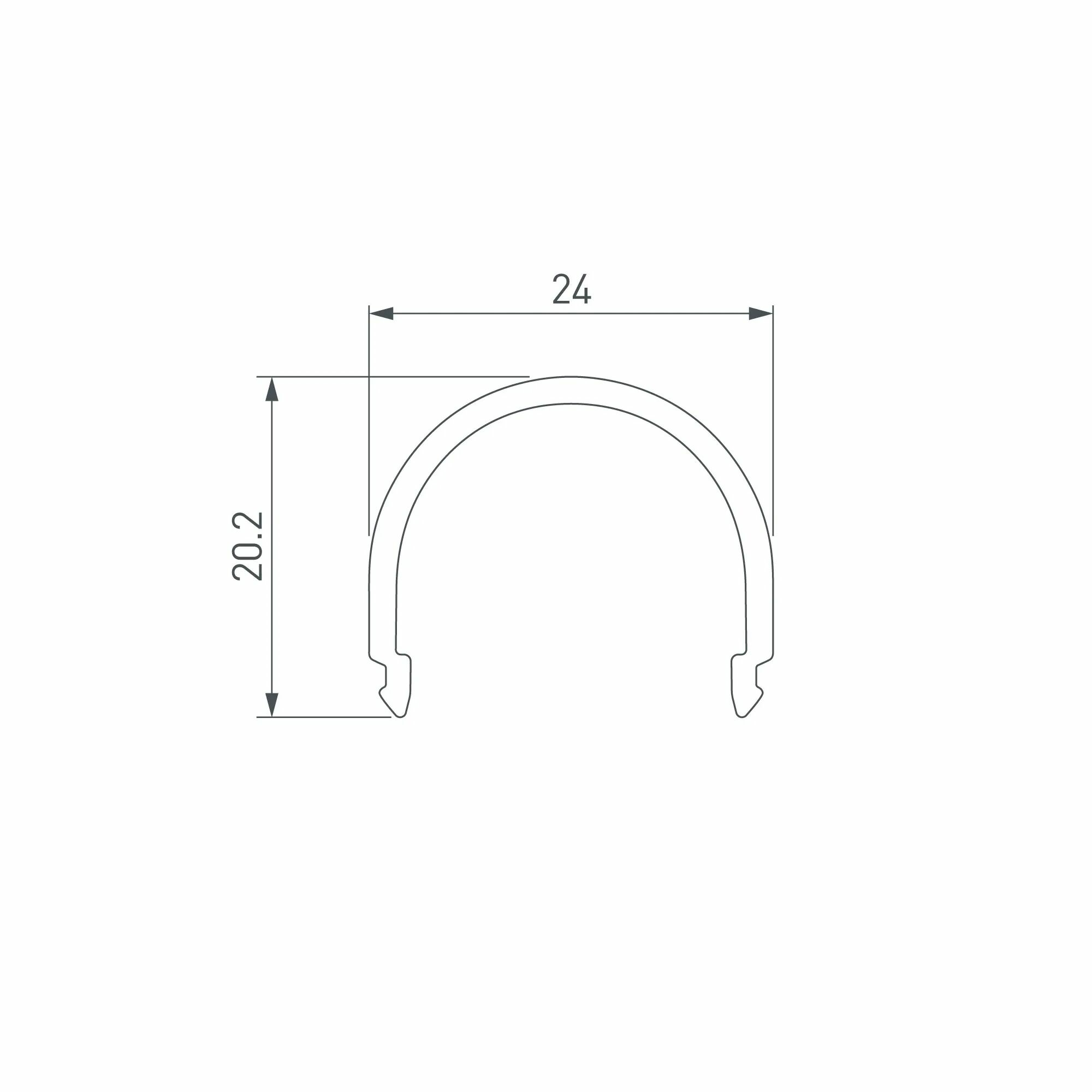Изображение товара Экран G-L прозрачный для PLS-GIP (Arlight, Пластик) 015951