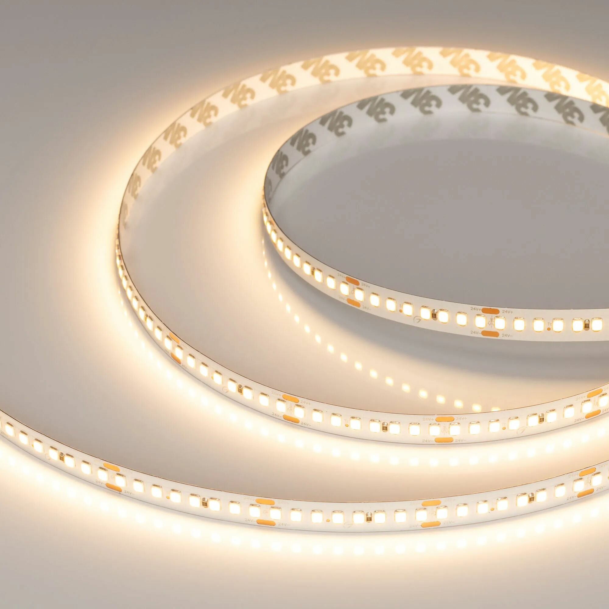 Изображение товара Светодиодная лента RT-A192-10mm 24V Warm2700 (17.6 W/m, IP20, 2835, 5m) (Arlight, высок.эфф.150 лм/Вт) 038776