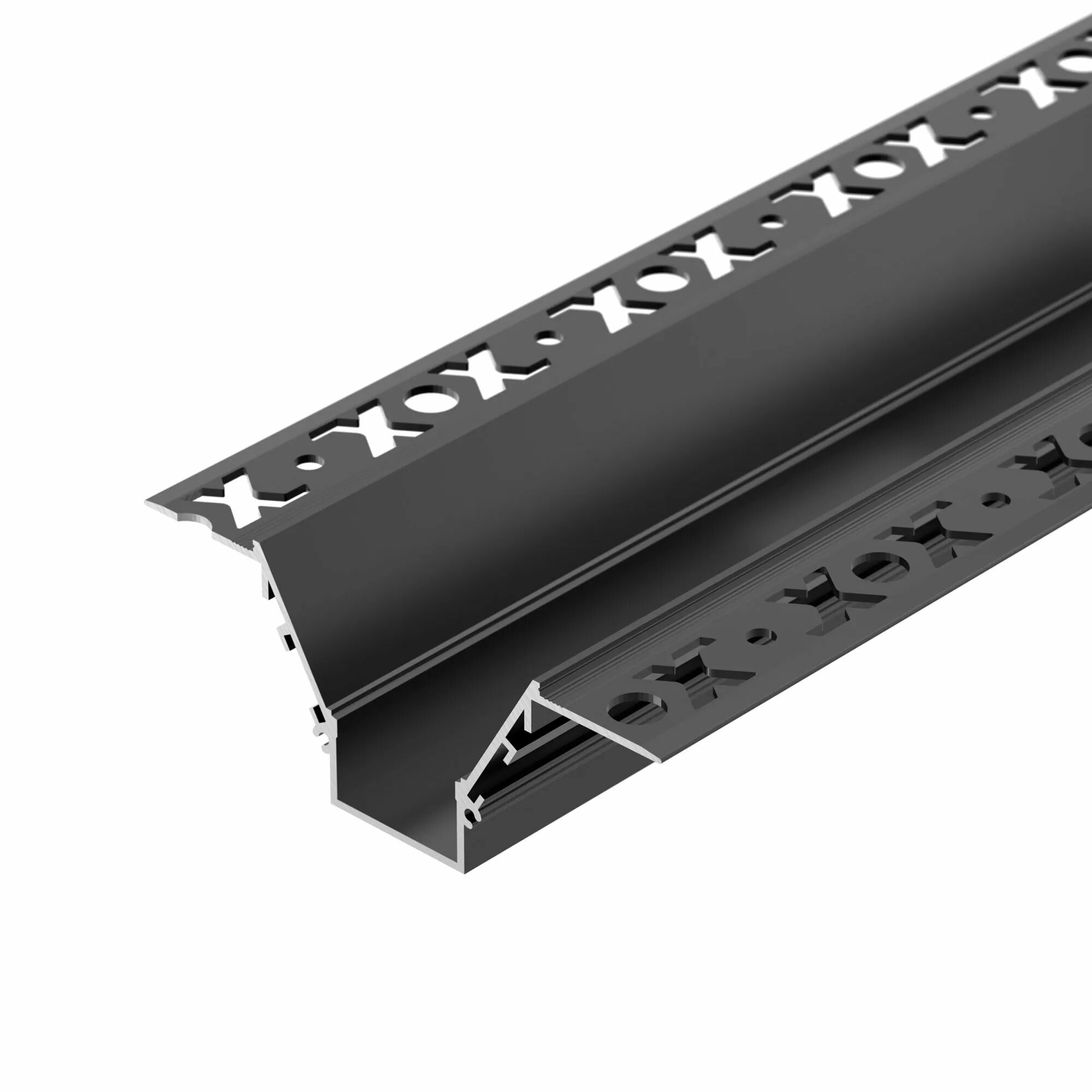 Изображение товара Профиль встраиваемый COMFORT21-V-FANTOM-2000 BLACK (Arlight, Алюминий) 052544