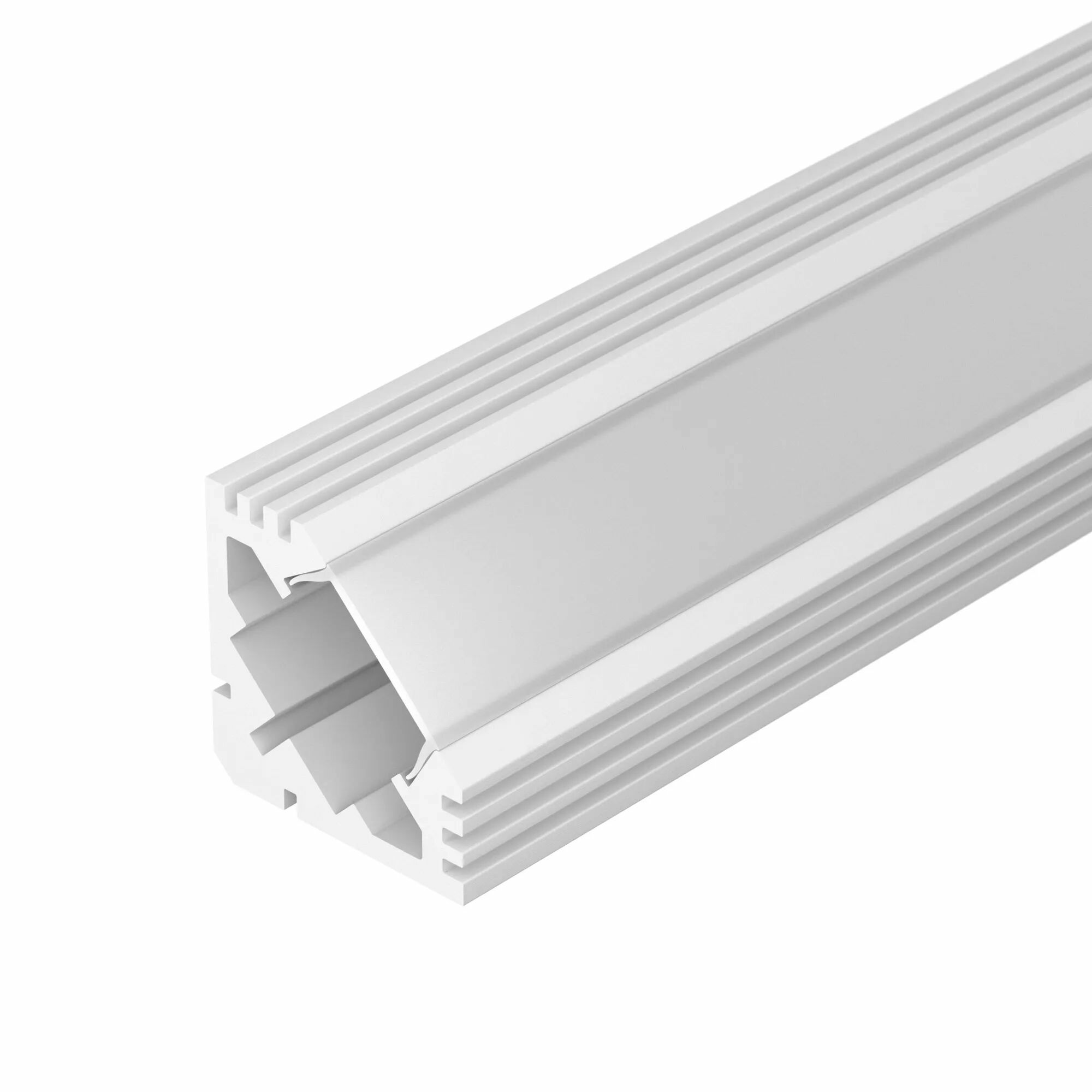 Изображение товара Профиль PDS45-T-2000 ANOD White (Arlight, Алюминий) 018264