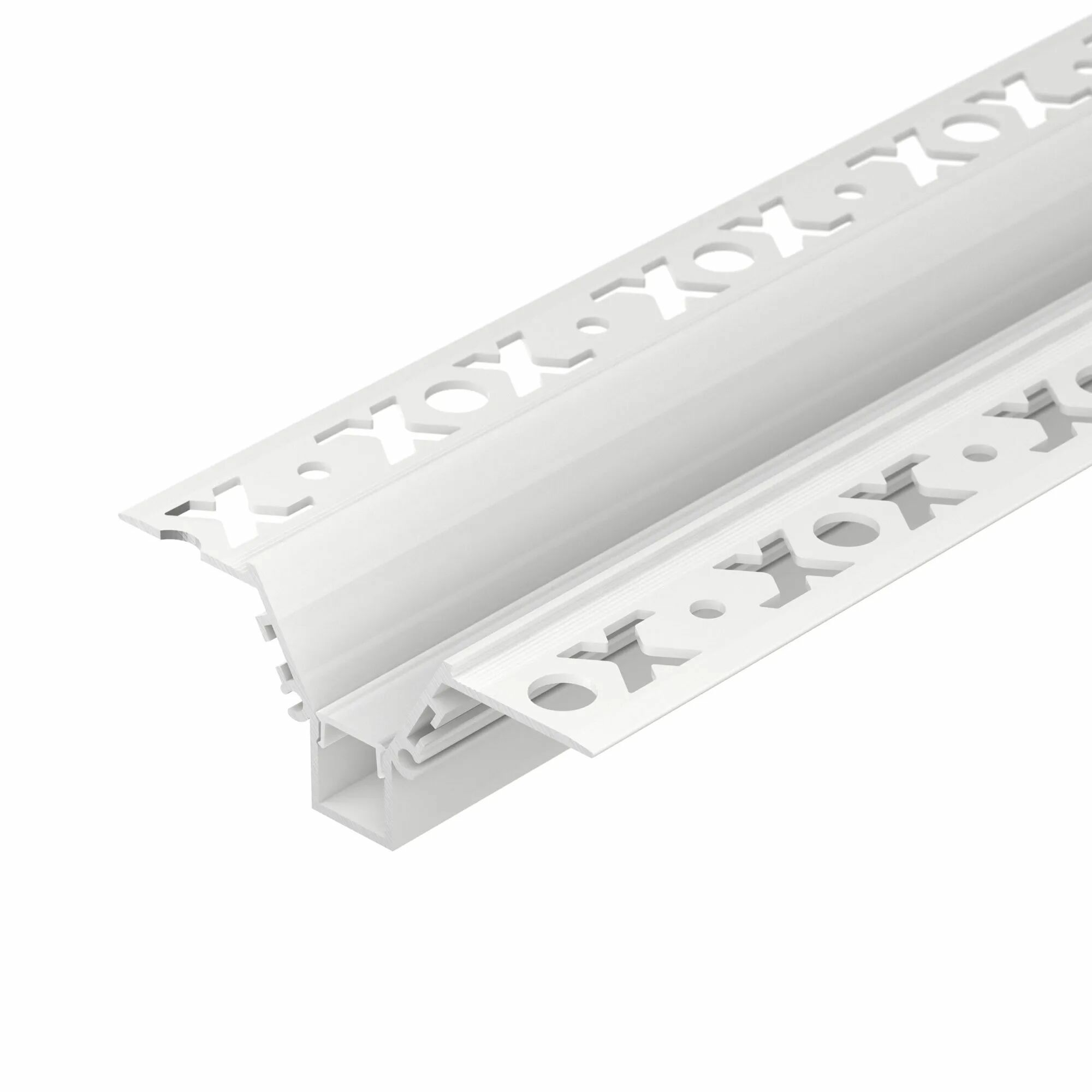 Изображение товара Профиль встраиваемый COMFORT10-V-FANTOM-2000 WHITE (Arlight, Алюминий) 052538