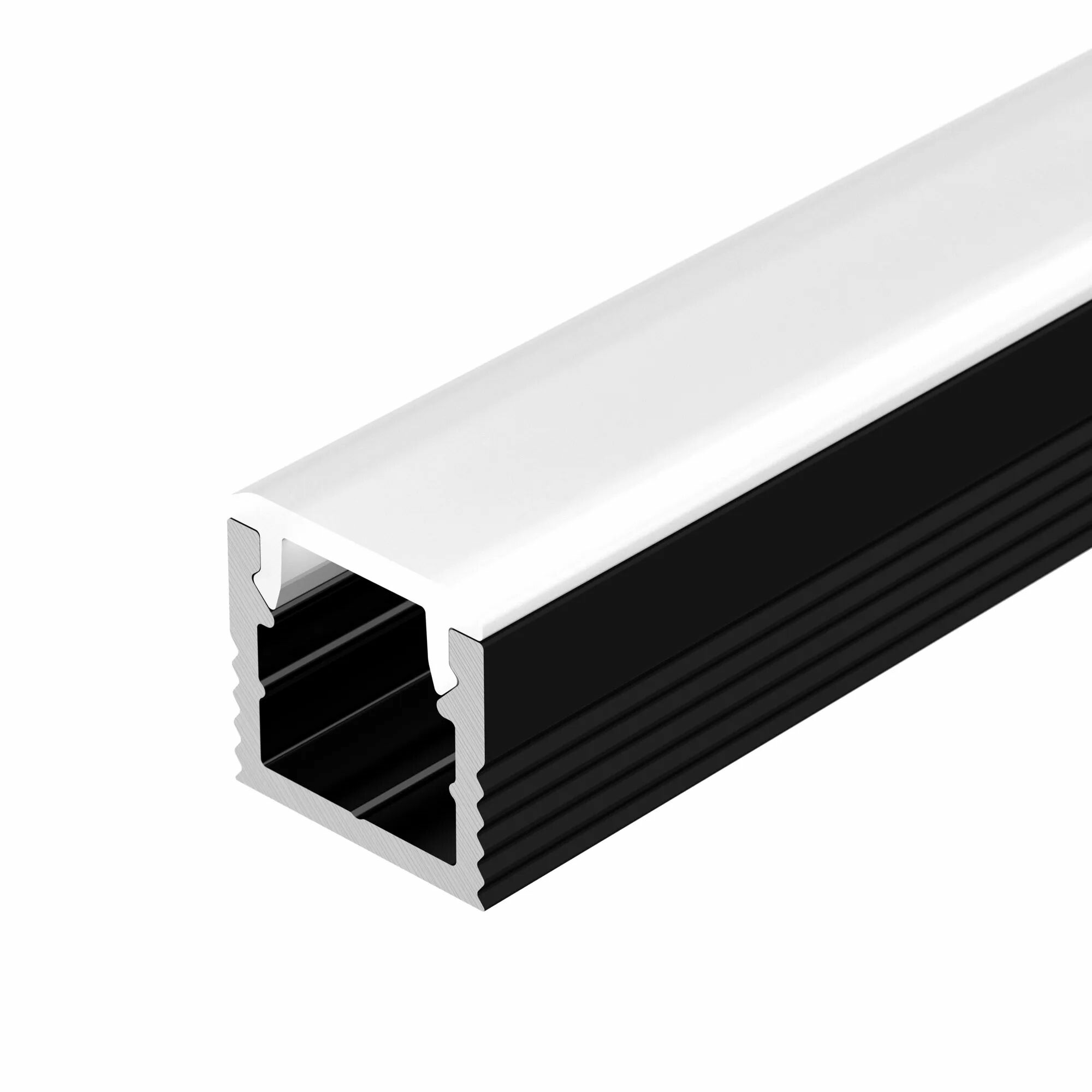 Изображение товара Профиль накладной SL-MINI-10-2000 BLACK (Arlight, Алюминий) 049018