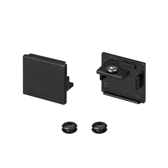 Изображение товара Заглушка SL-LINE-2522 BLACK глухая (Arlight, Металл) 033040