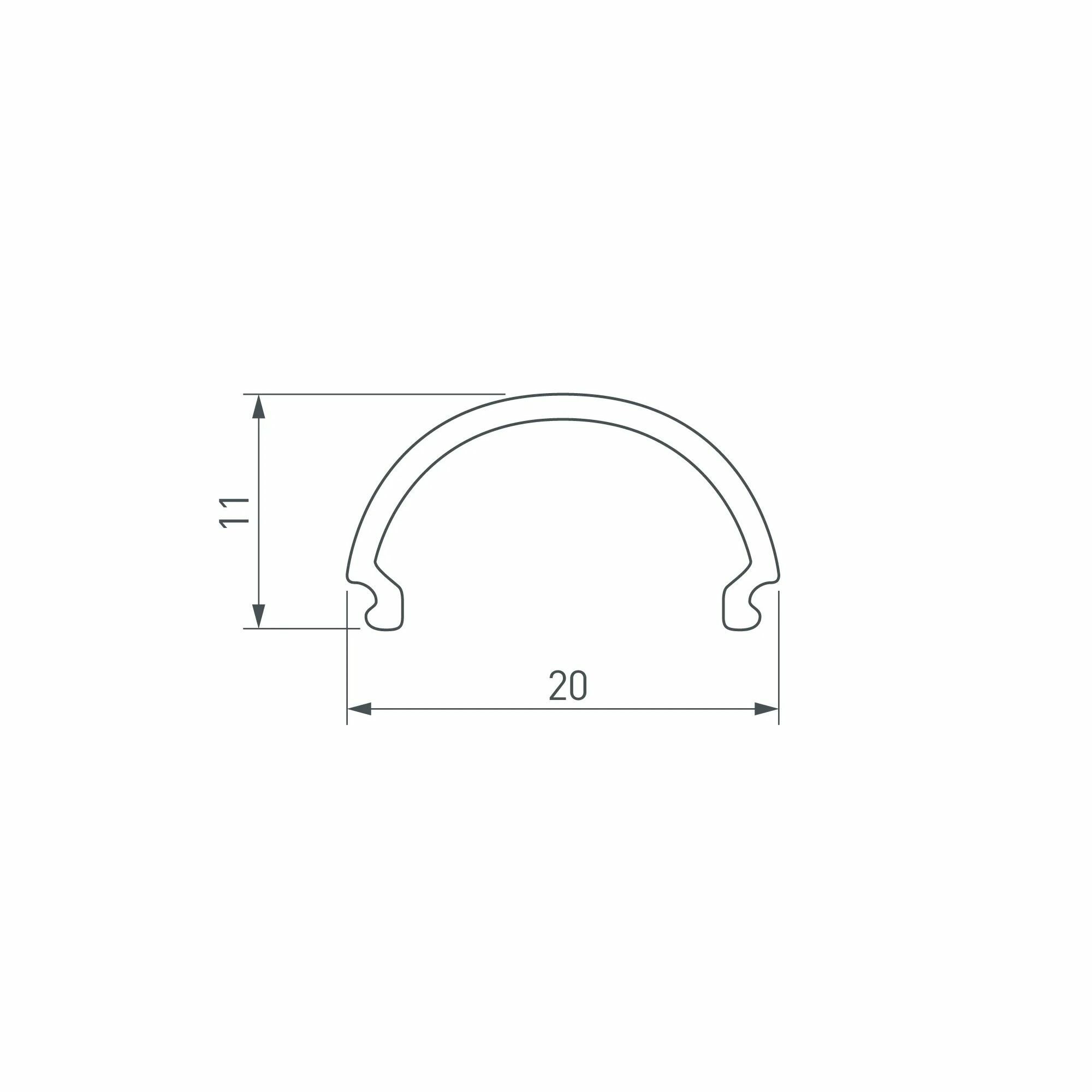 Изображение товара Экран SL-LINE-2011-2500 Round OPAL (Arlight, -) 020488