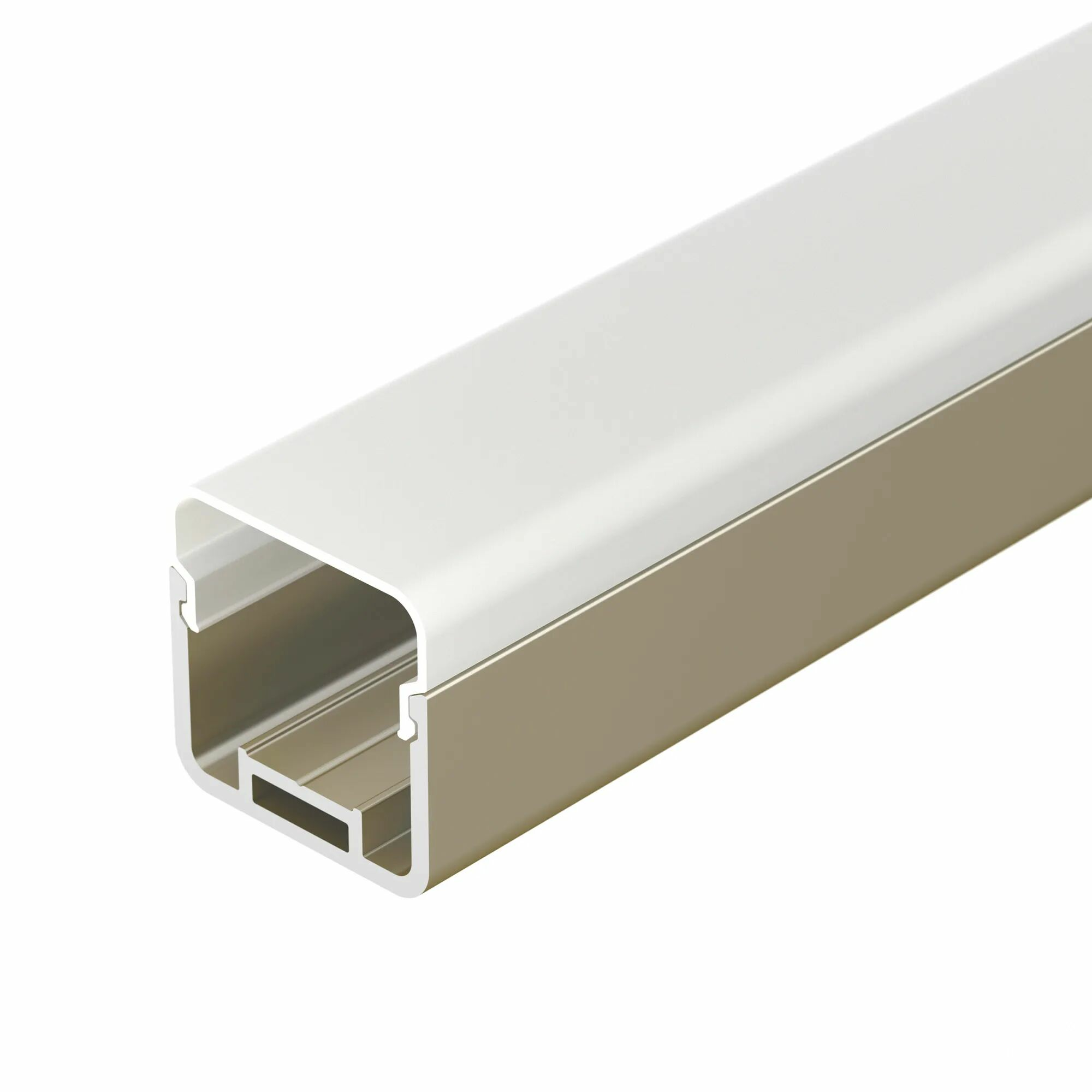 Изображение товара Профиль с экраном LINE-D-3030-2000 SQUARE OLIVE GREY+OPAL  (Arlight, Алюминий) 055097