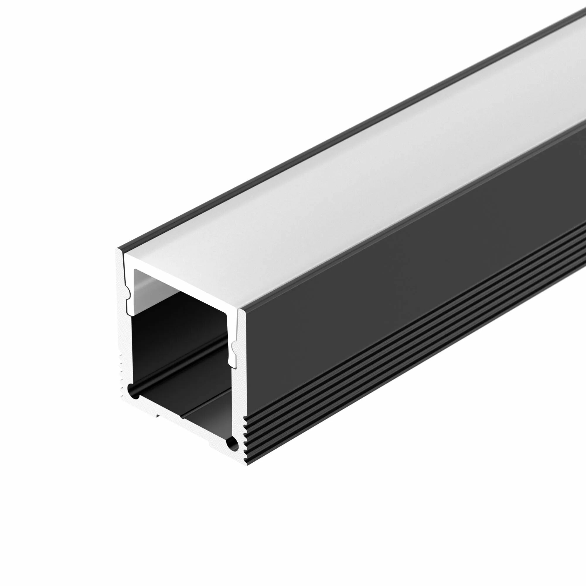 Изображение товара Профиль SL-SLIM20-H20-2000 BLACK (Arlight, Алюминий) 047632
