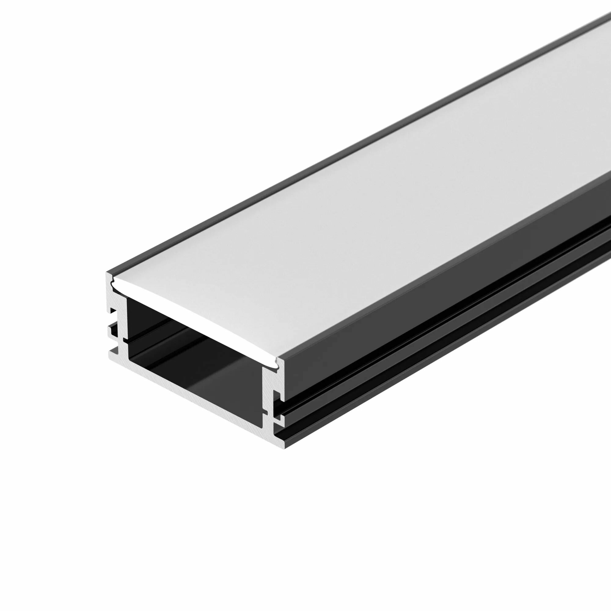 Изображение товара Профиль FLOOR60-H26-3000 ANOD BLACK (Arlight, Алюминий) 046414