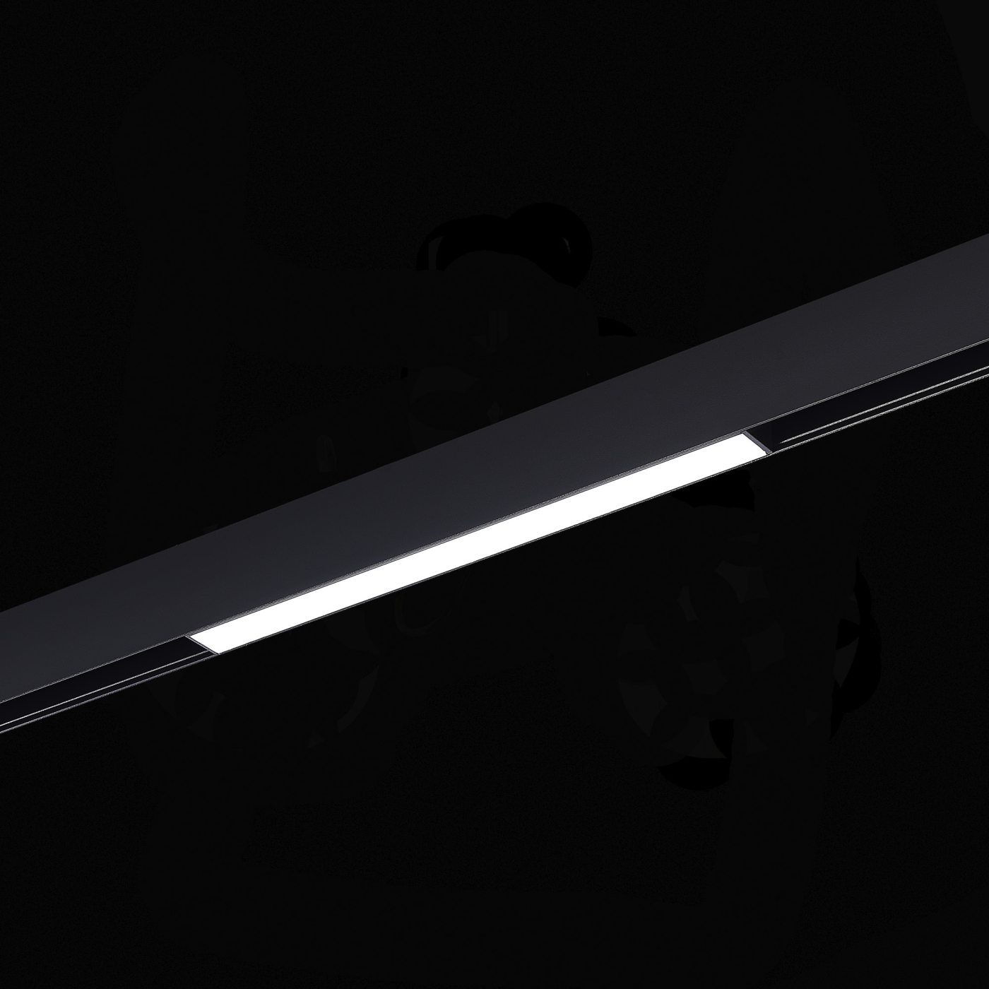 Изображение товара Магнитный трековый светильник SMART чёрный LED 1*12W 2700K-6500K ST370.406.12