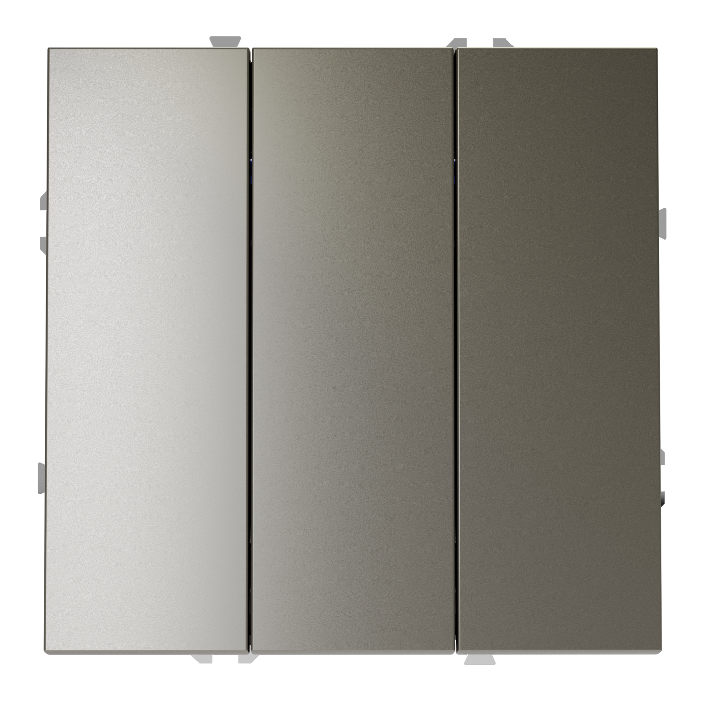 Изображение товара Выключатель трехклавишный 10А, (шелк) VLS030104 VOLTUM S70