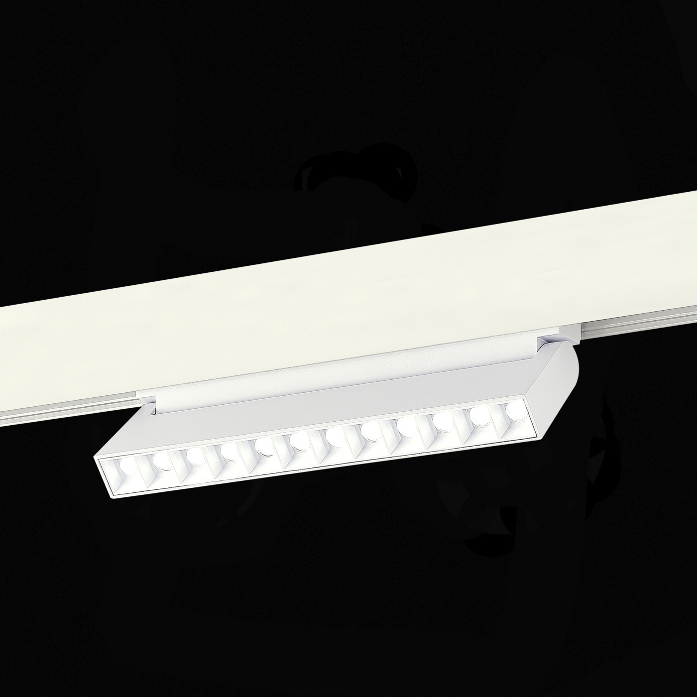 Изображение товара Магнитный трековый светильник SMART Белый LED 1*12W 2700K-6500K ST372.506.12 SKYLINE 48 ST LUCE