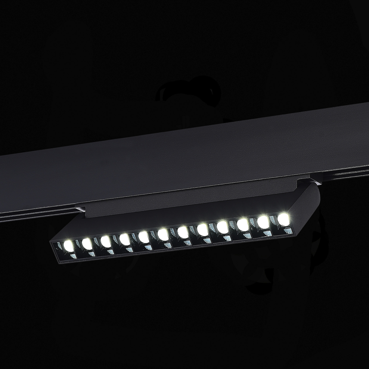 Изображение товара Магнитный трековый светильник SMART чёрный LED 1*12W 2700K-6500K ST372.406.12 SKYLINE 48 ST LUCE