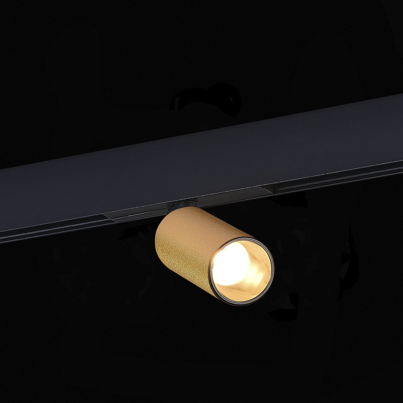Изображение товара Магнитный трековый светильник Золотистый LED 1*12W 3000K ST807.236.12 SKYLINE 48 ST LUCE