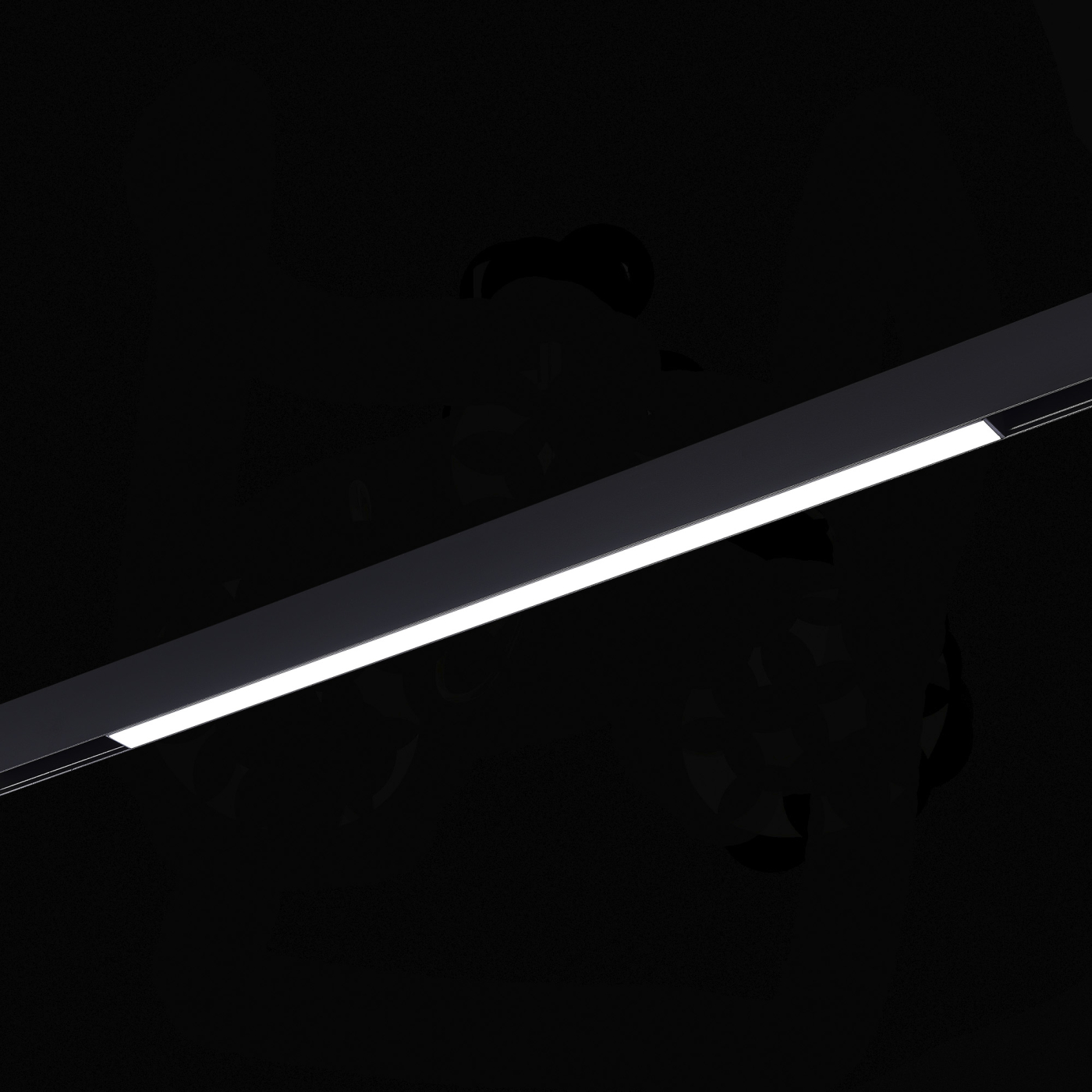 Изображение товара Магнитный трековый светильник SMART чёрный LED 1*18W 2700K-6500K ST370.406.18 SKYLINE 48 ST LUCE