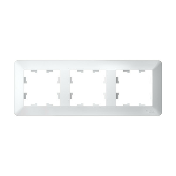 Изображение товара Рамка 3 поста, универсальная, Atlas Design Air, лотос ATN221303, Schneider Electric