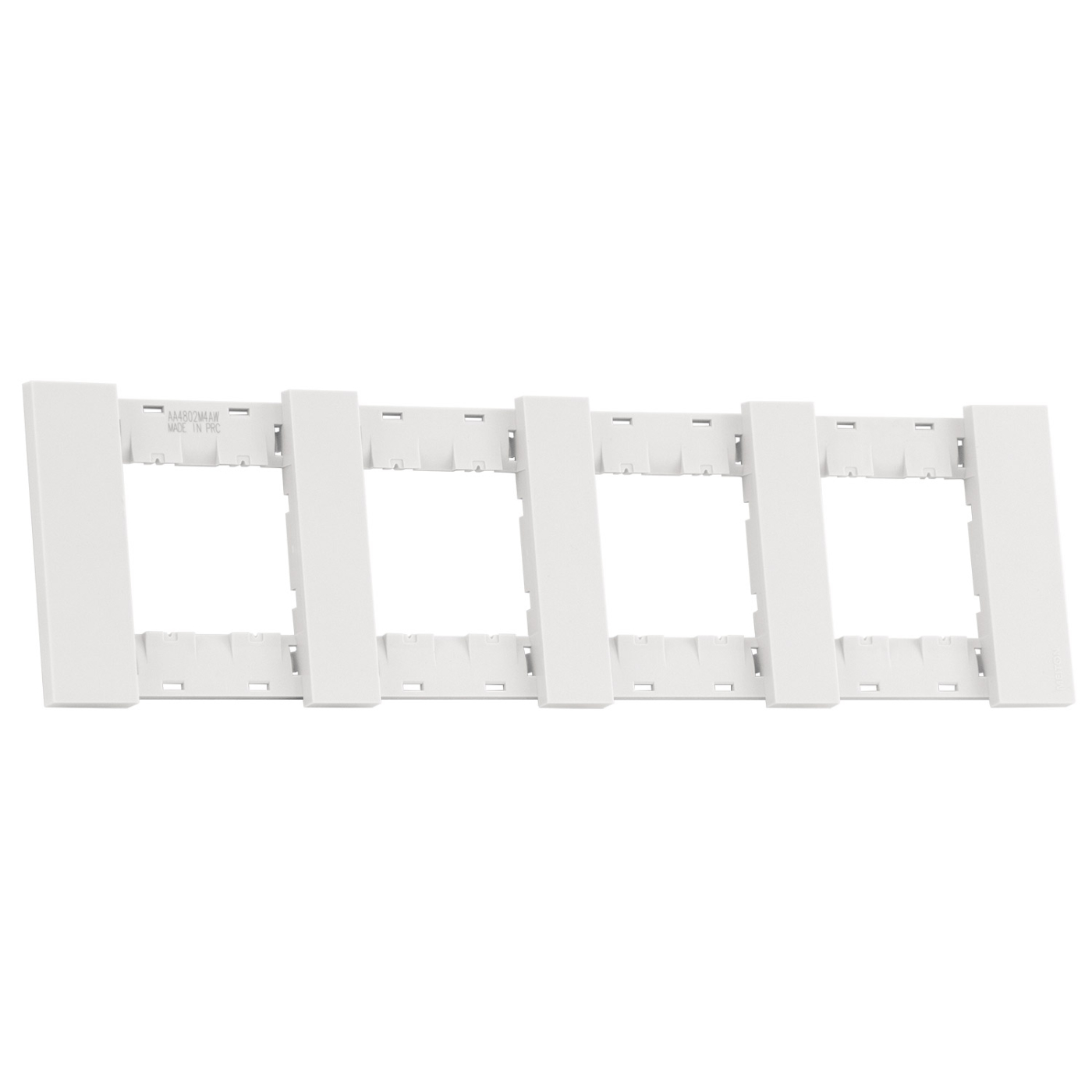 Изображение товара Рамка на 4 поста, белый матовый  AA4802M4AW MEITON