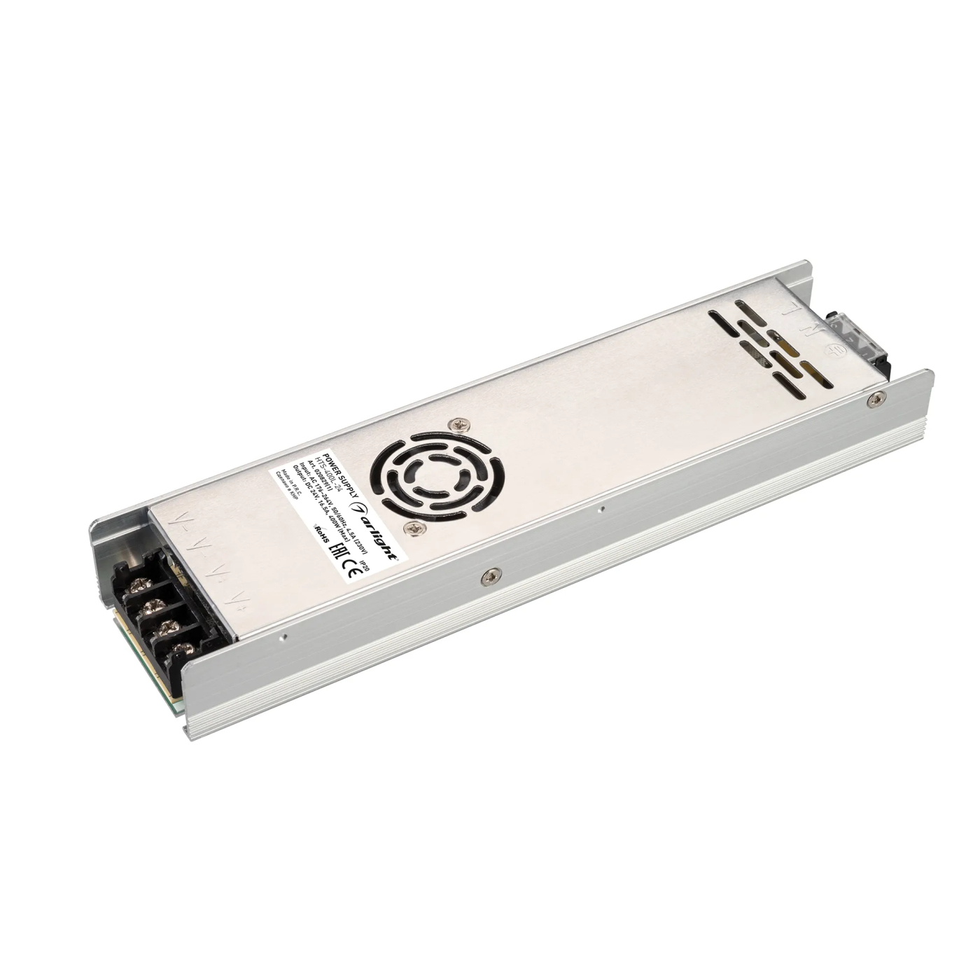 Изображение товара Блок питания HTS-400L-24 (24V, 16.5A, 400W) (Arlight, IP20 Сетка, 3 года) 020829(1)