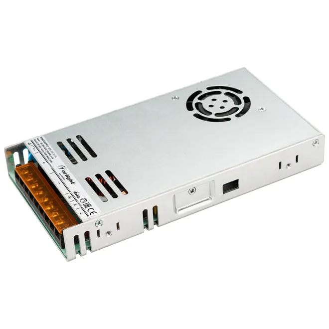 Изображение товара Блок питания ARS-350-24-FA (24V, 14.6A, 350W) (Arlight, IP20 Сетка, 3 года) 027330(1)