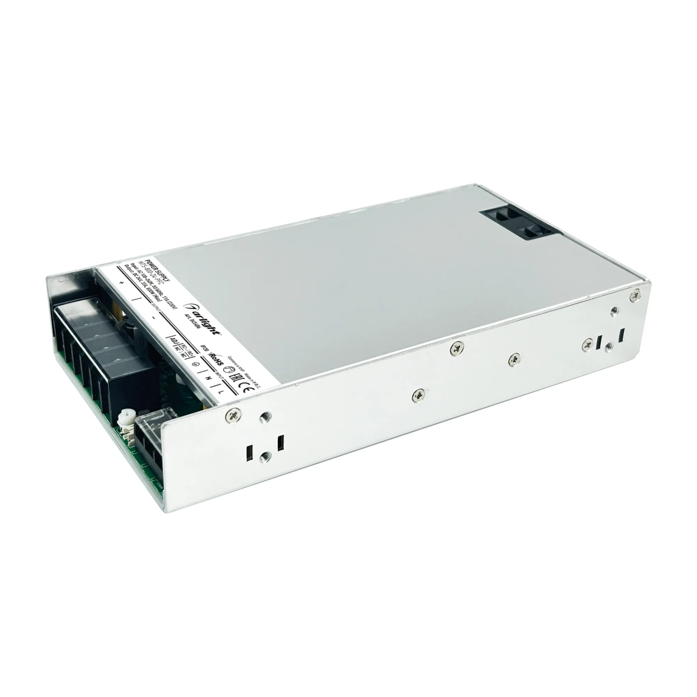 Изображение товара Блок питания HTS-800-24-PFC (24V, 33A, 800W) (Arlight, IP20 Сетка, 3 года) 045486