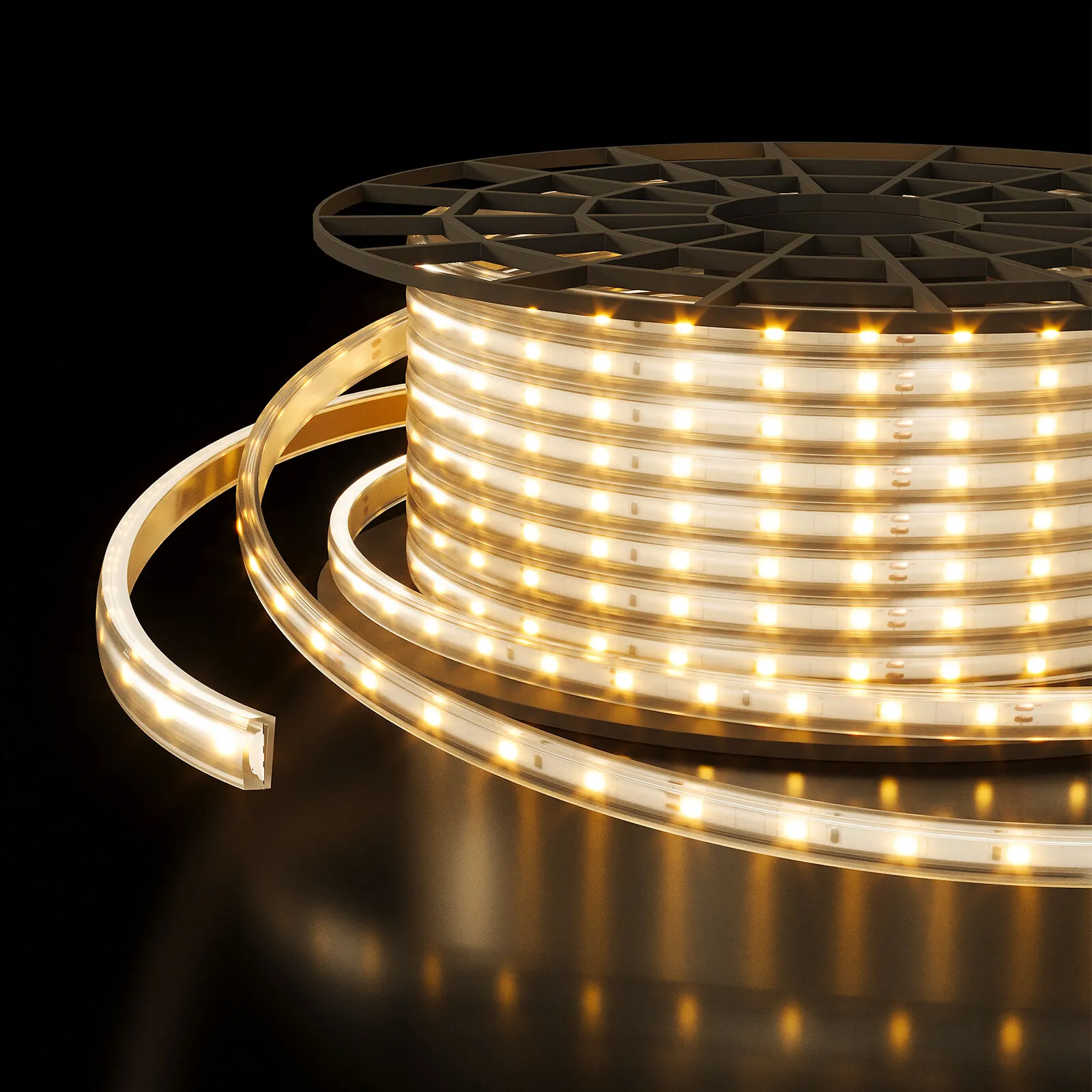 Изображение товара Лента светодиодная 220V 8W 60Led 2835 IP65 дневной белый, 50 м Elektrostandard