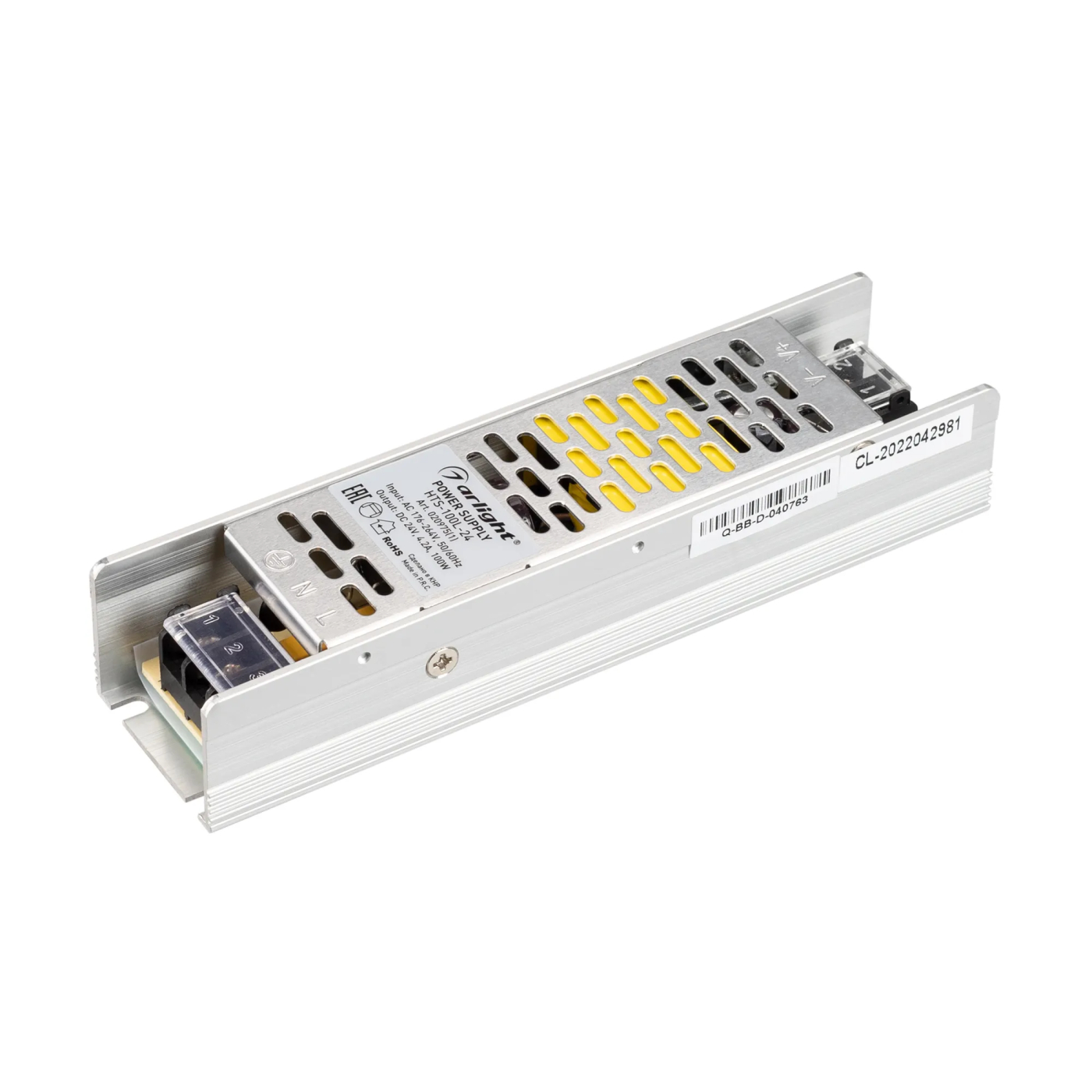 Изображение товара Блок питания HTS-100L-24 (24V, 4.2A, 100W) (Arlight, IP20 Сетка, 3 года) 020975(1)