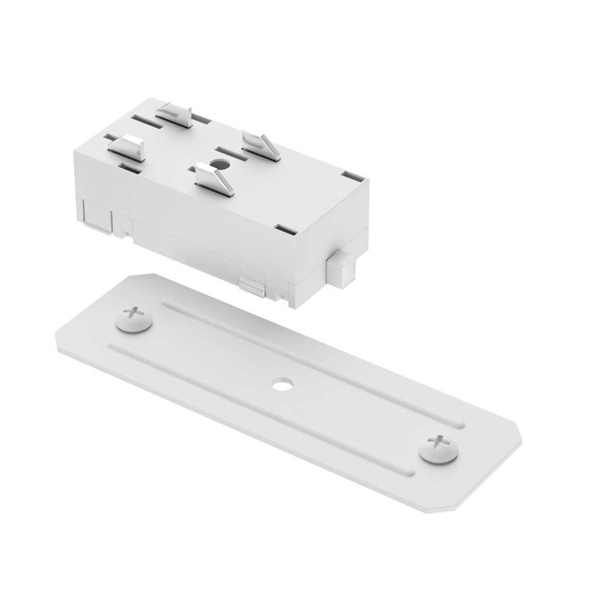 Изображение товара Прямой соединитель для шинопровода Denkirs Smart Base TR2101-WH