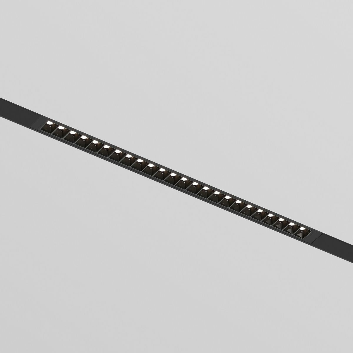 Изображение товара Трековый светодиодный светильник Denkirs Simple Grill DK8202-BK