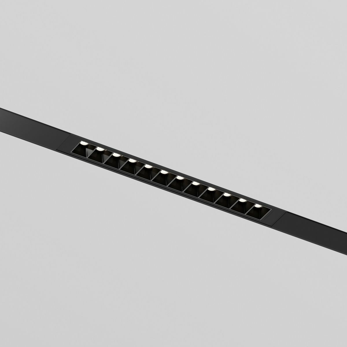 Изображение товара Трековый светодиодный светильник Denkirs Simple Grill DK8101-BK