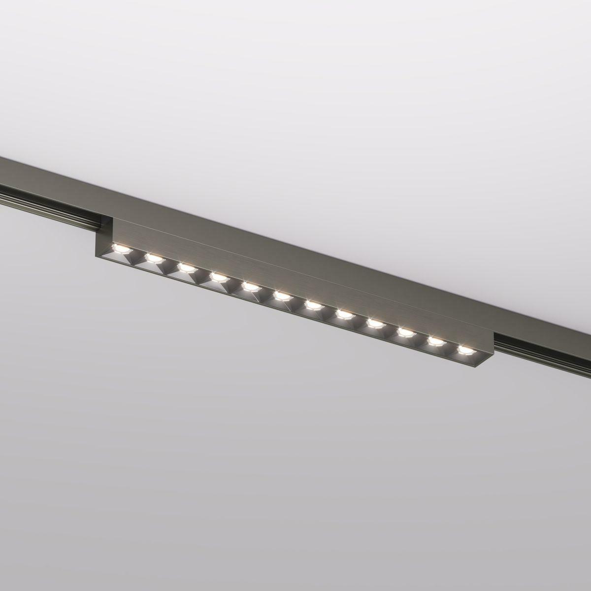 Изображение товара Трековый светодиодный светильник Denkirs Shine Grill DK5771-DN