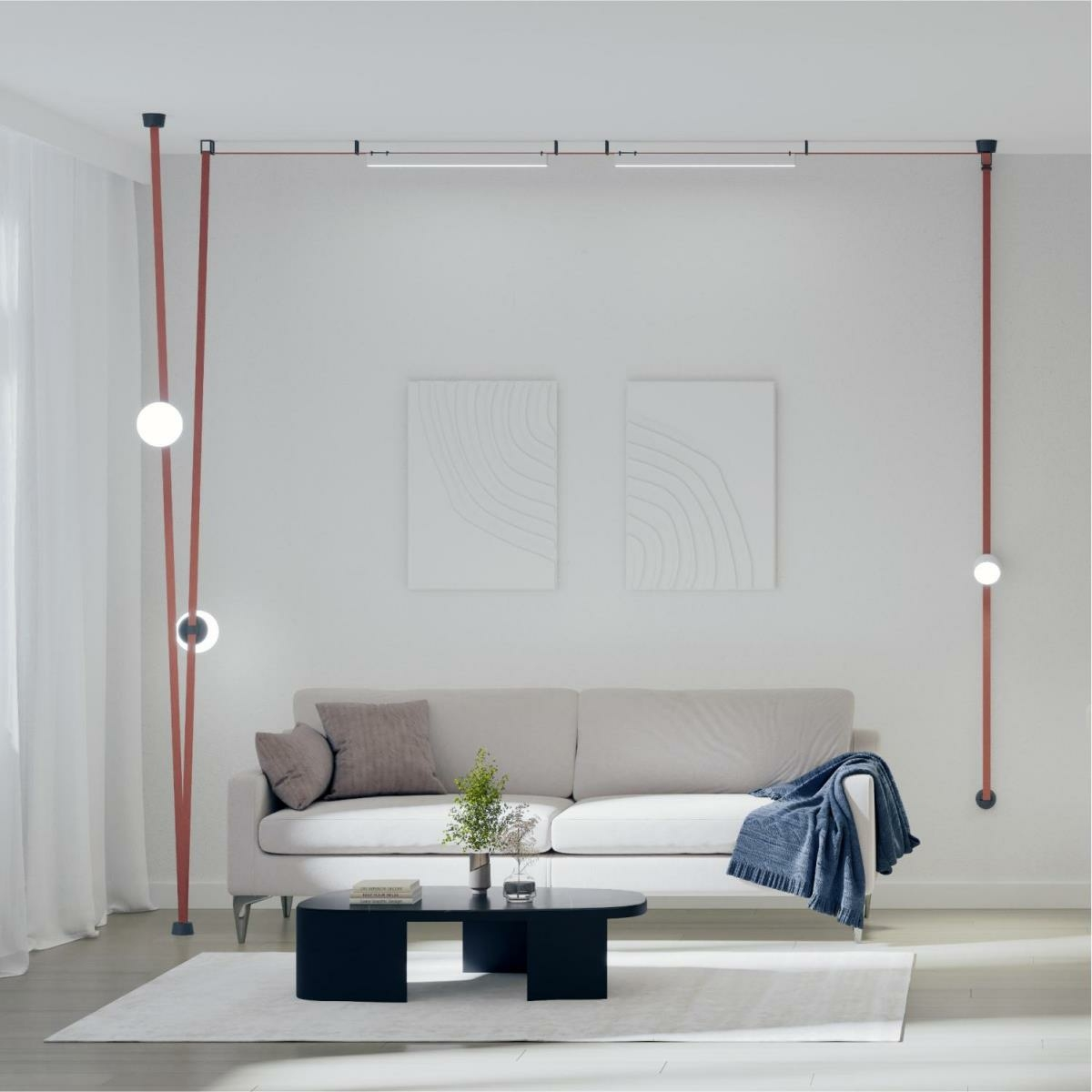 Изображение товара Трековый светильник DK5553-BK ORB BELTY Denkirs