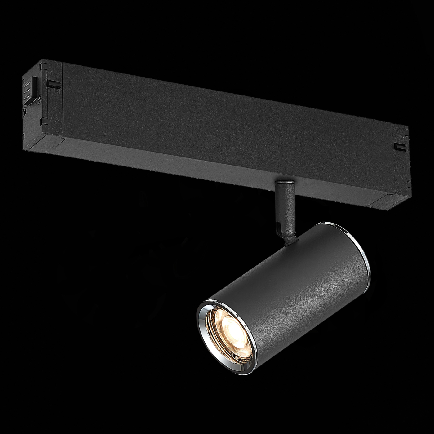 Изображение товара Светильник трековый, GU10, W, чёрный, ST504.406.01 SKYLINE 220 ST LUCE