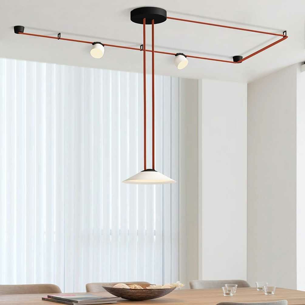 Изображение товара Трековый светильник SPOT DK5542-WH+BK BELTY Denkirs