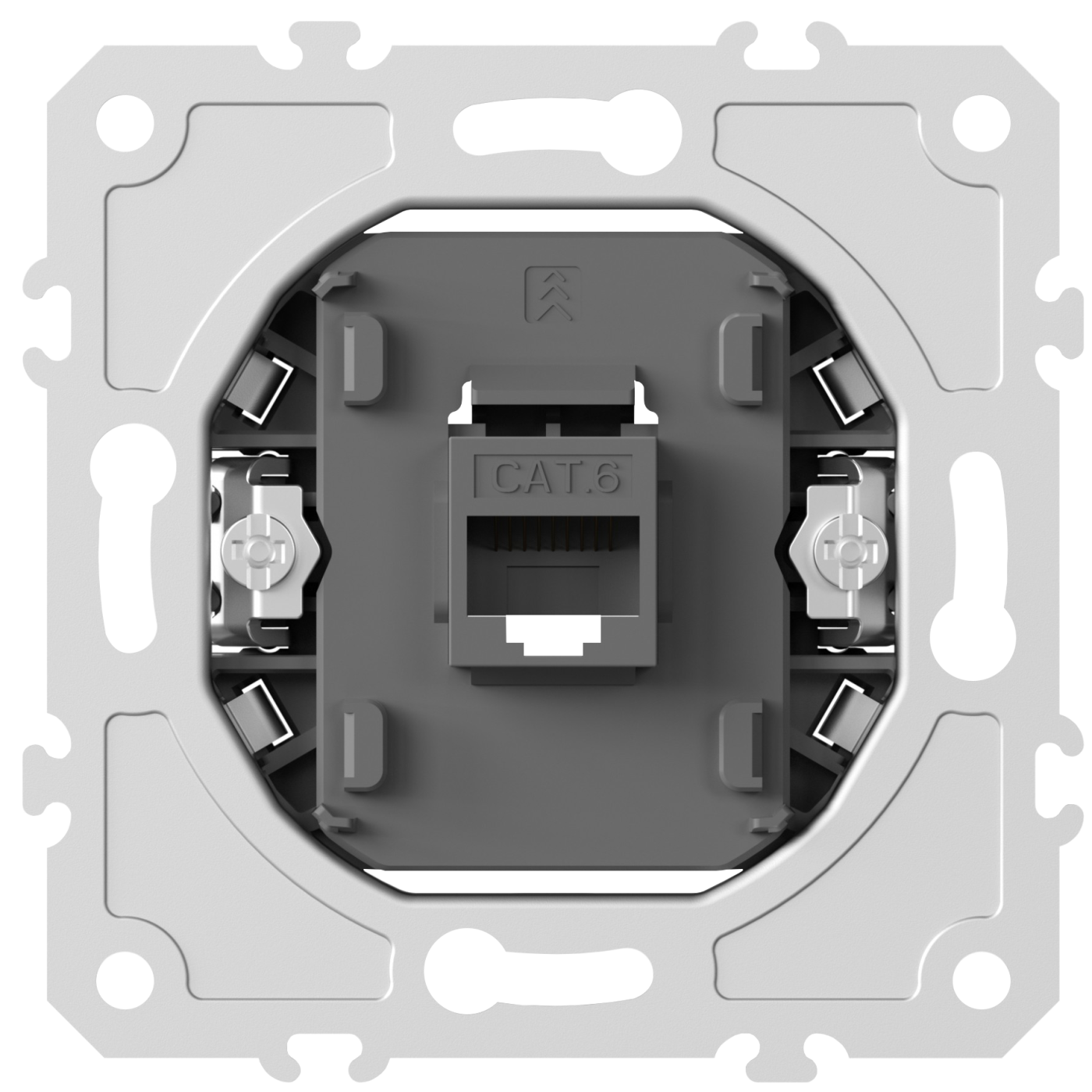 Изображение товара Механизм розетки RJ45 одиночная cat.6/ClassE-8,  A07, Natural, Wave, S08 Podium, Donel, DB16100