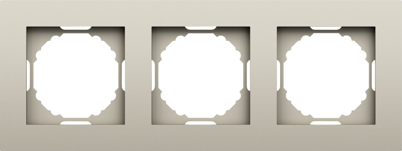 Изображение товара Рамка 3-я, матовый кашемир, A07 Donel, DE21335