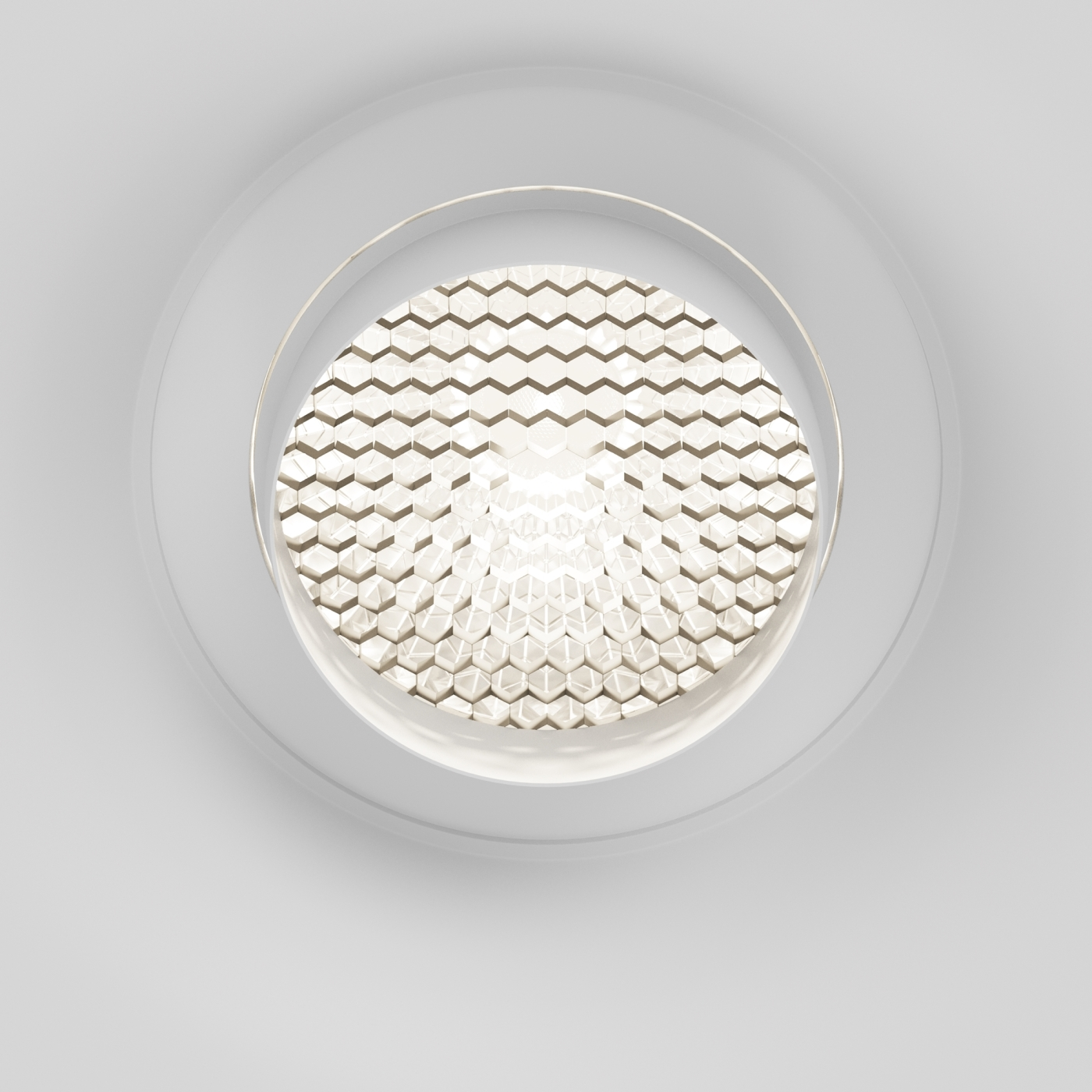 Изображение товара Сетильник встраиваемый Maytoni Gyps Modern DL006-GU10-RD-W