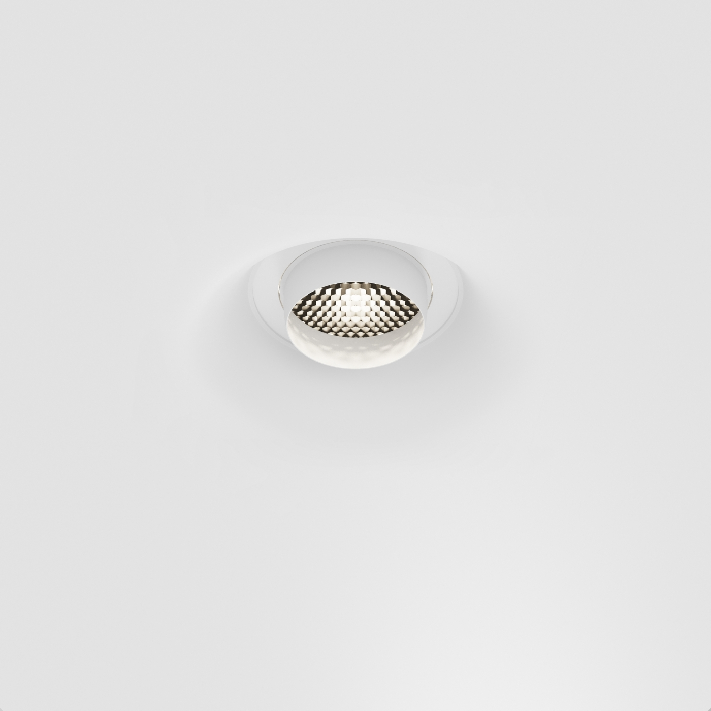 Изображение товара Сетильник встраиваемый Maytoni Gyps Modern DL006-GU10-RD-W