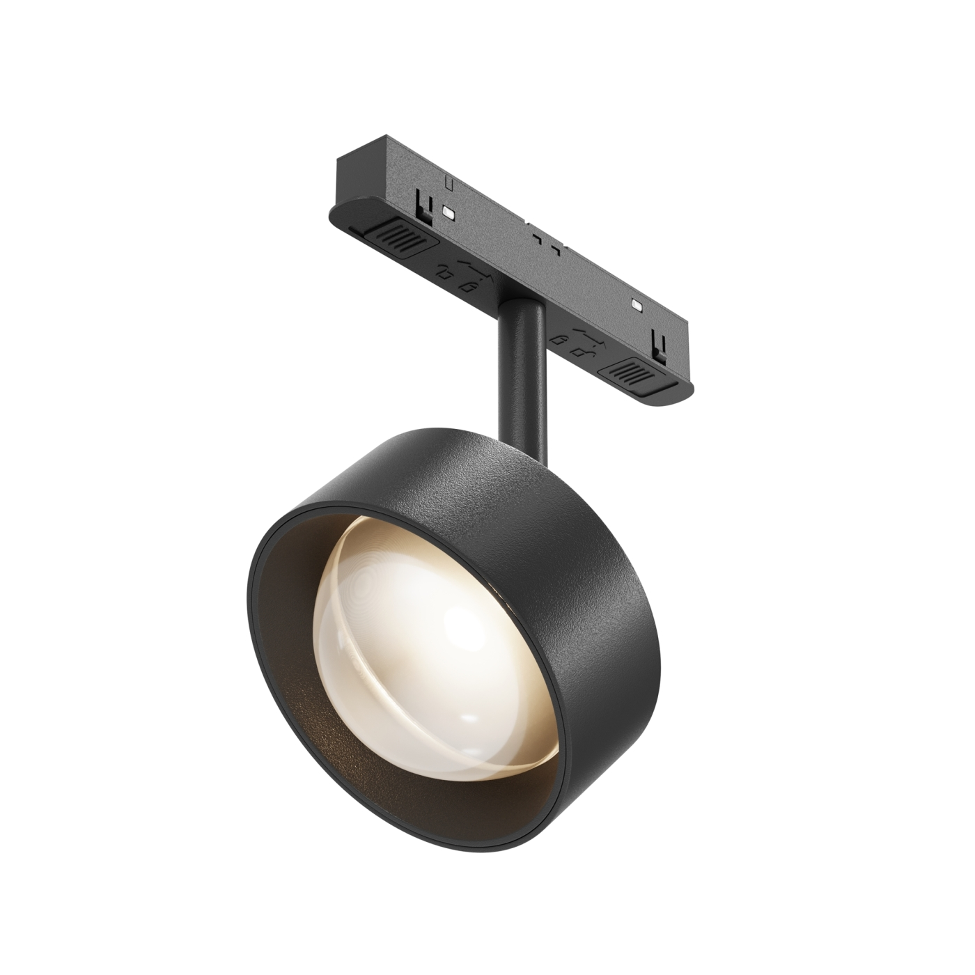 Изображение товара Трековый магнитный светодиодный светильник EXILITY Maytoni Lens TR217-2-15W3K-B