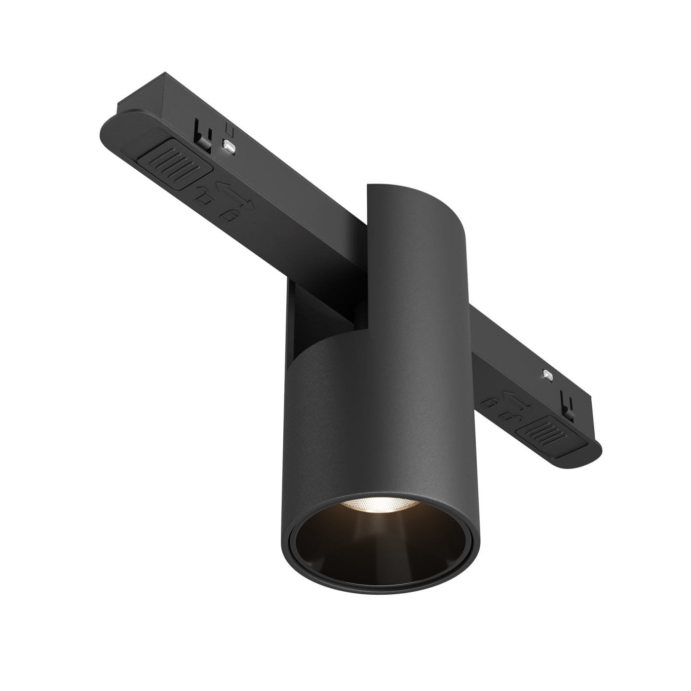 Изображение товара Трековый магнитный светодиодный светильник Maytoni Exility Alfa TR122-4-7W-DS-B