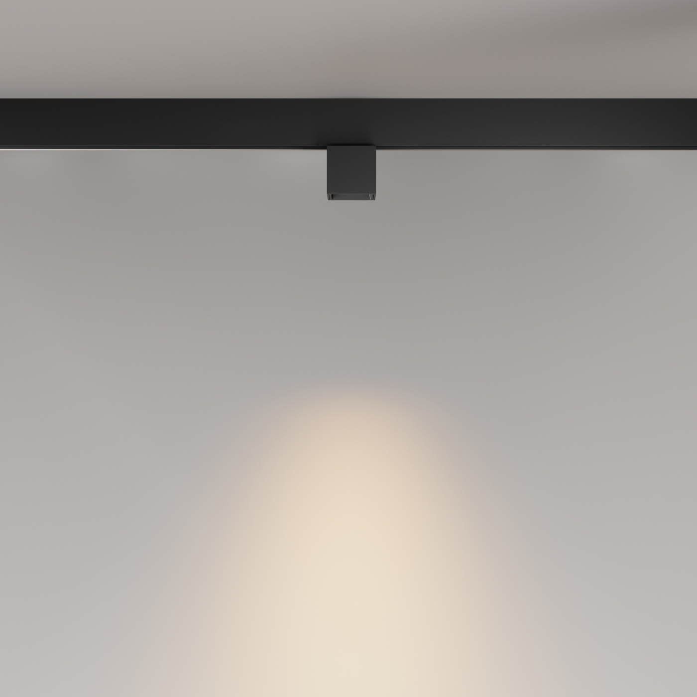 Изображение товара Трековый магнитный светодиодный светильник Maytoni Exility Alfa S TR133-2-7W3K-B