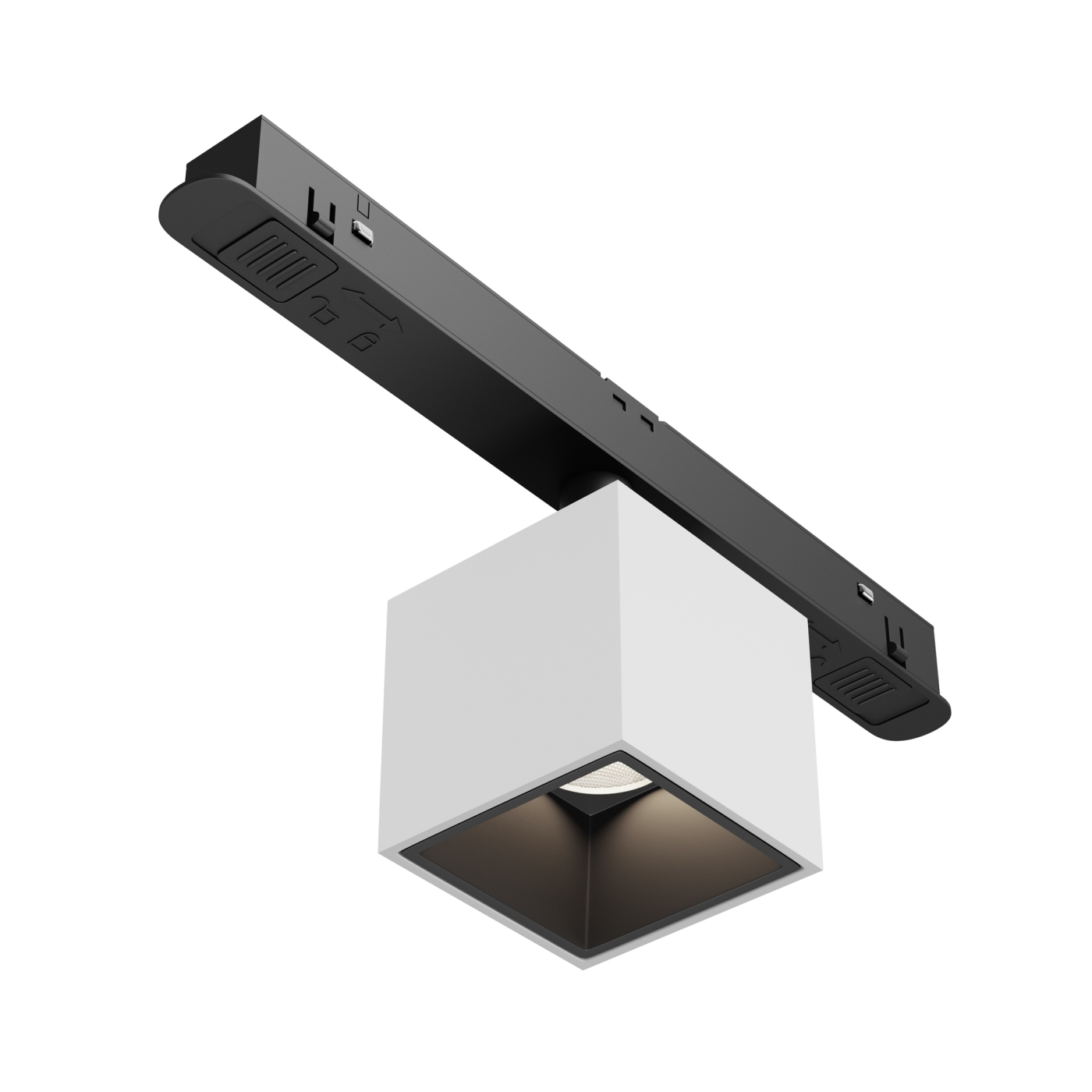 Изображение товара Трековый магнитный светодиодный светильник Maytoni Exility Alfa S TR133-2-7W4K-W