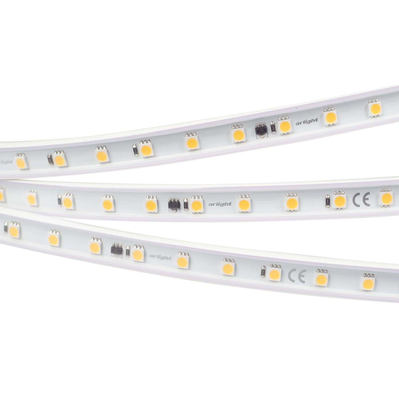 Изображение товара Светодиодная лента герметичная ARL-PV-B54-15.5mm 230V Day4000 (8 W/m, IP65, 5060, 50m) (Arlight, -) 027057(2)