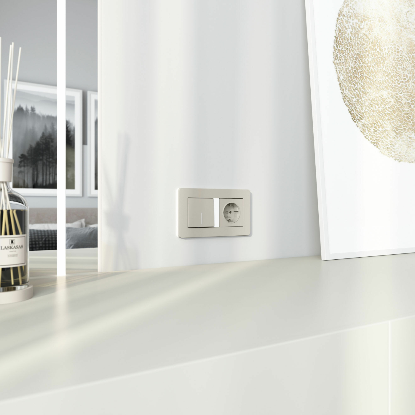 Изображение товара Умный сенсорный диммер (дымчатый) W3443141 Minimir Home Werkel