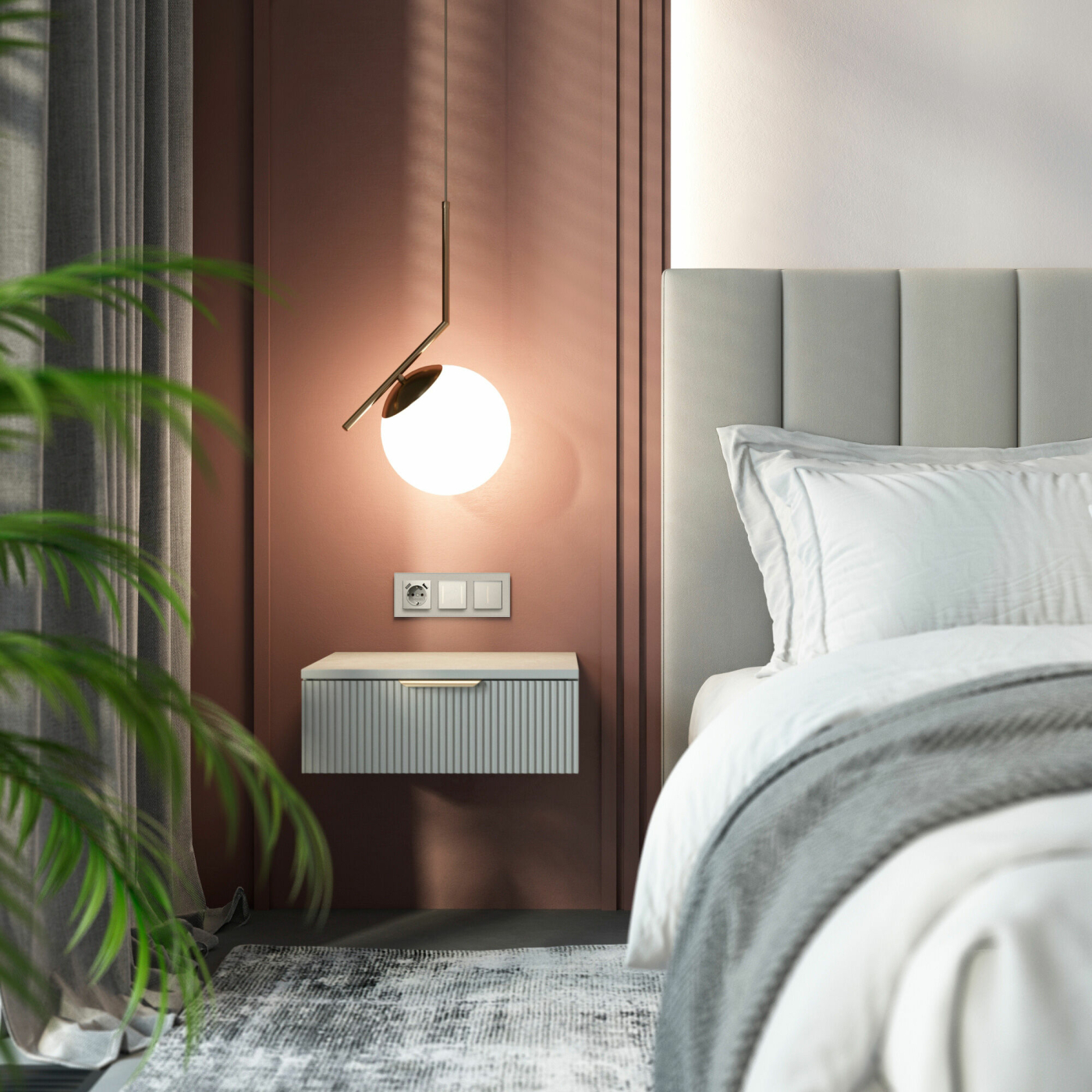 Изображение товара Умный сенсорный диммер (дымчатый) W3443141 Minimir Home Werkel