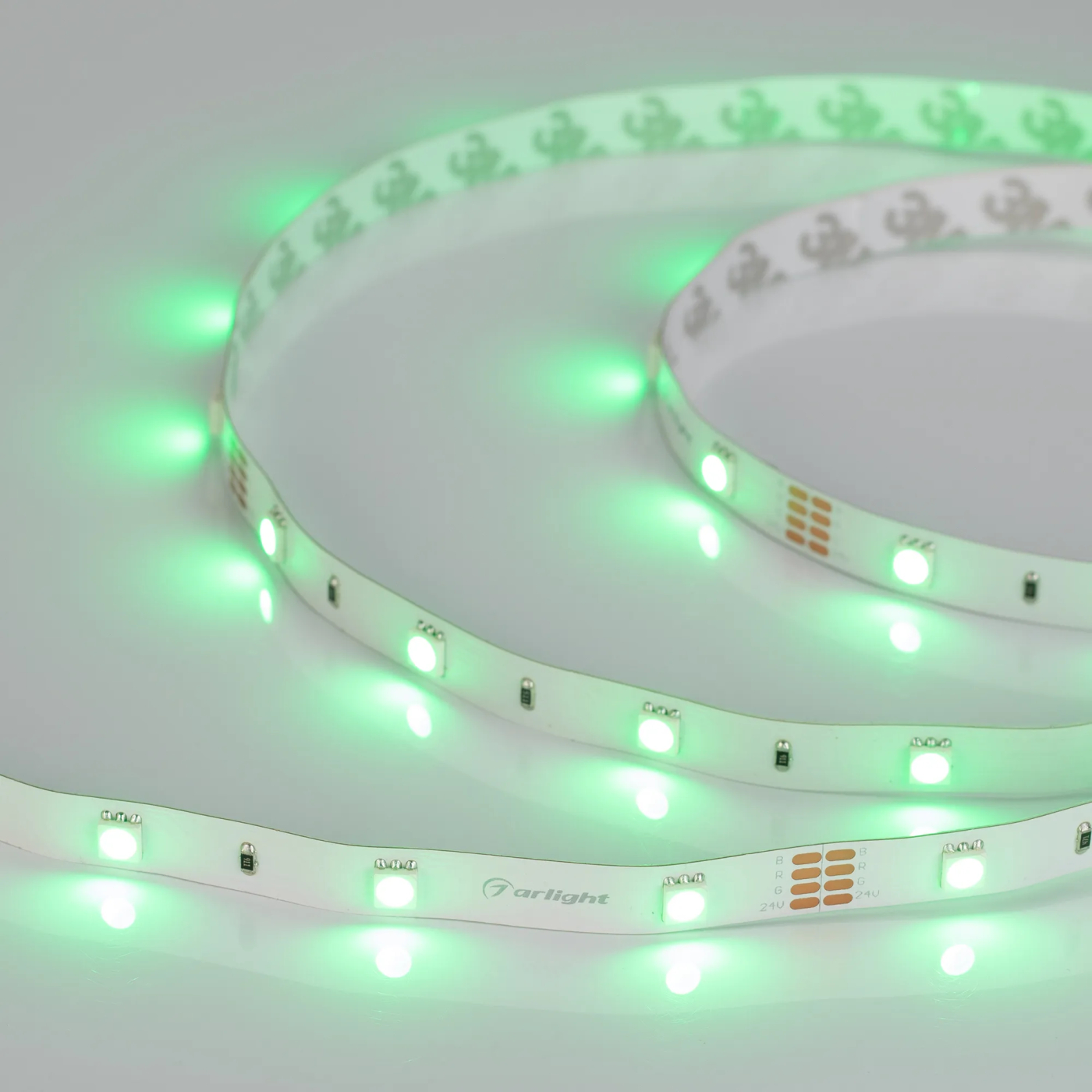 Изображение товара Светодиодная лента RT-B30-10mm 24V RGB (7.2 W/m, IP20, 5060, 5m) (Arlight, Открытый) 022066(2)