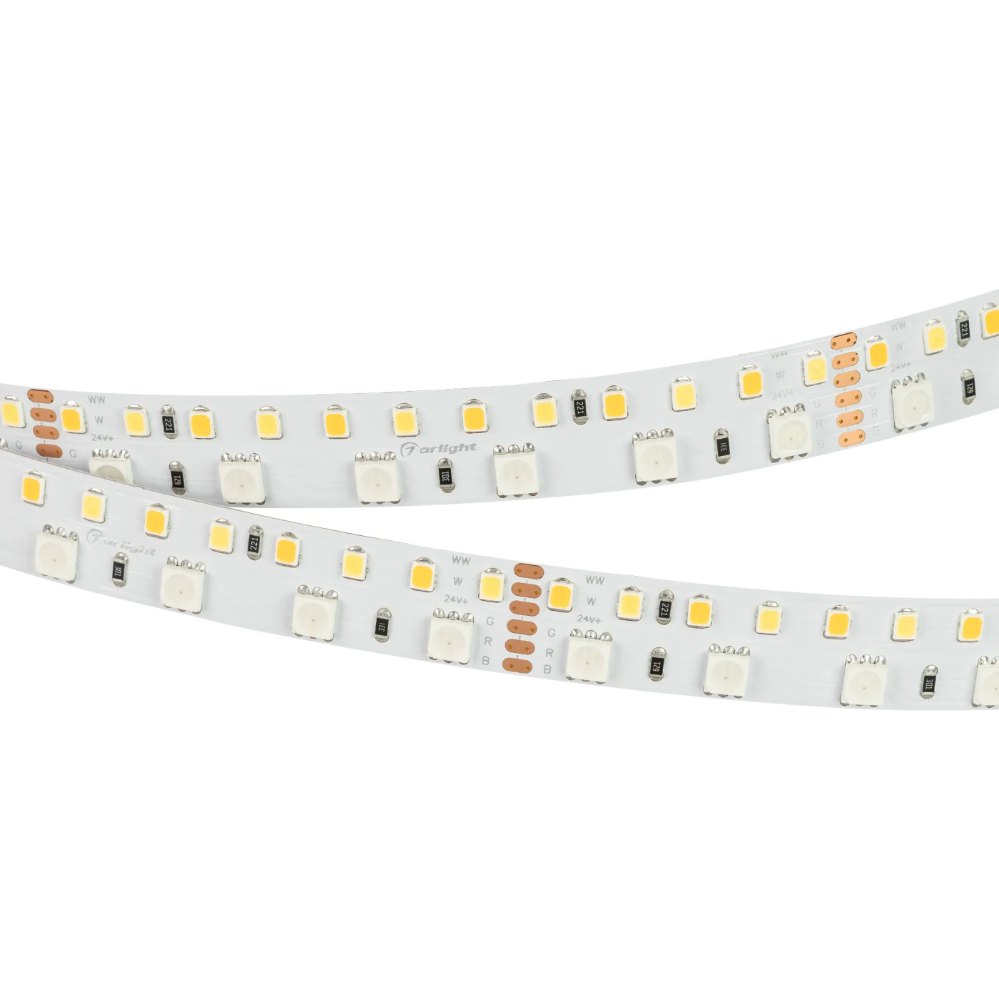 Изображение товара Светодиодная лента RT-BA180-15mm 24V RGBW-MIX (28.8 W/m, IP20, 5060/2835, 5m) (Arlight, 28.8 Вт/м, IP20) 022707(2)
