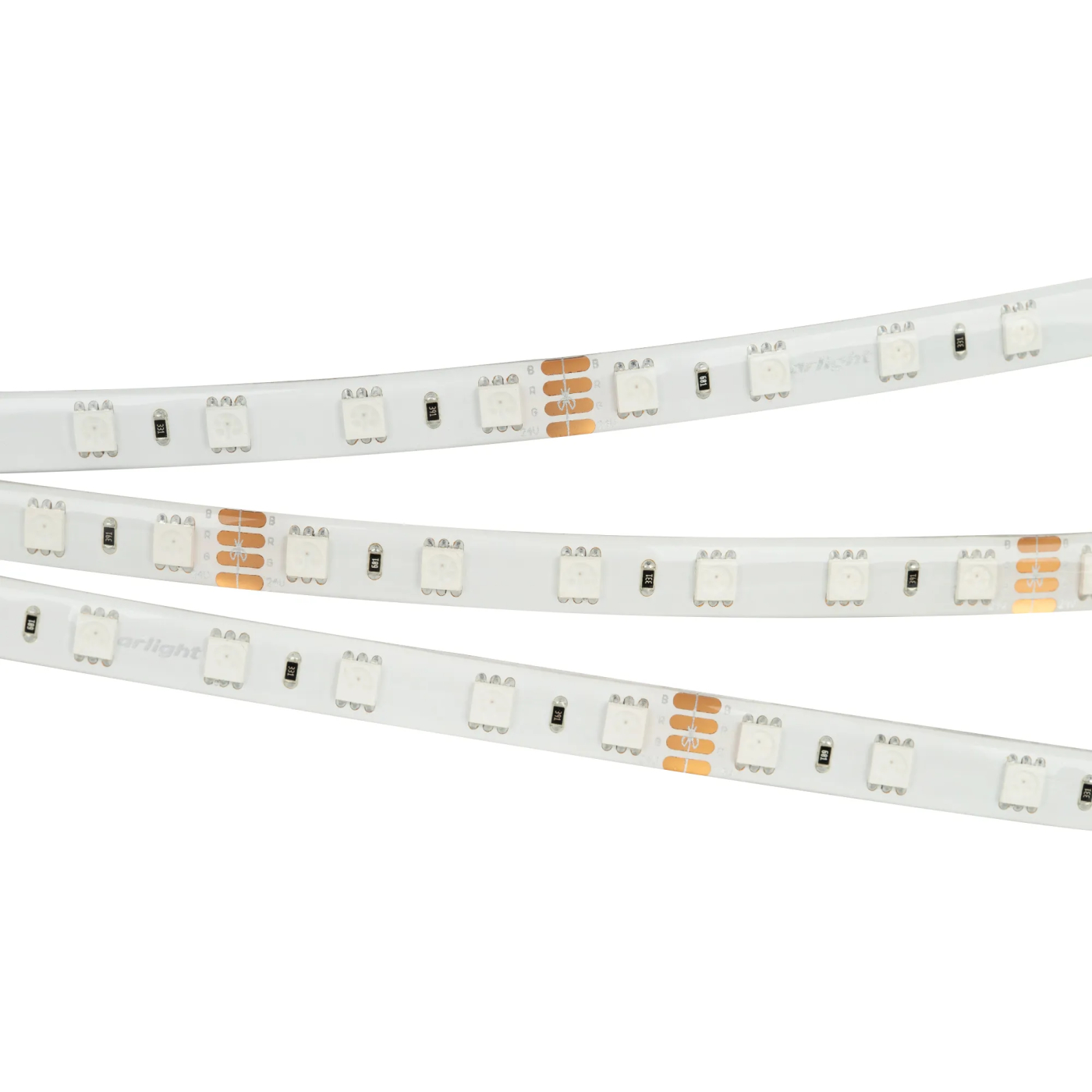 Изображение товара Светодиодная лента герметичная RTW-SE-B60-10mm 24V RGB (14.4 W/m, IP65, 5060, 5m) (Arlight, -) 014794(2)